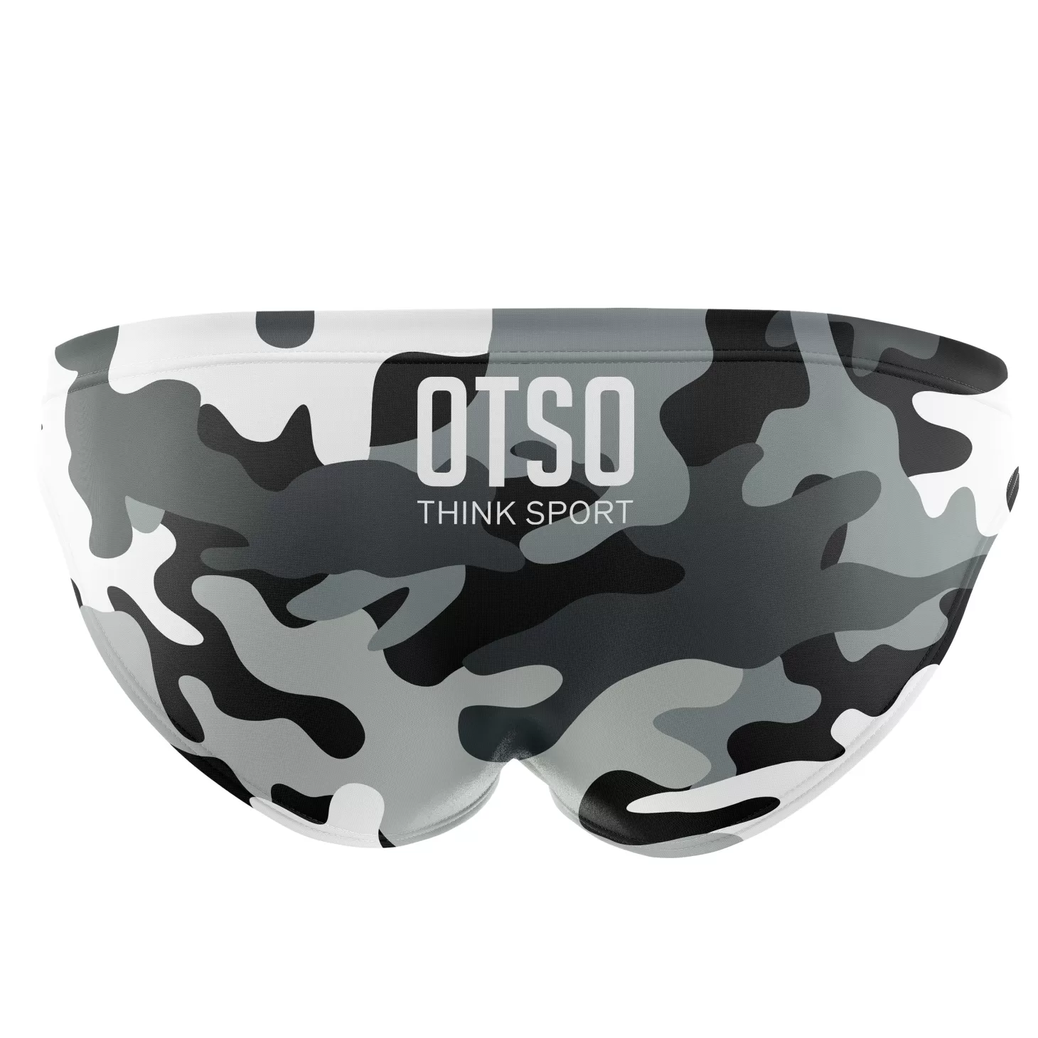 Store Men's Swimsuit Grey Camo - Hombre Bañadores Slip Hombre