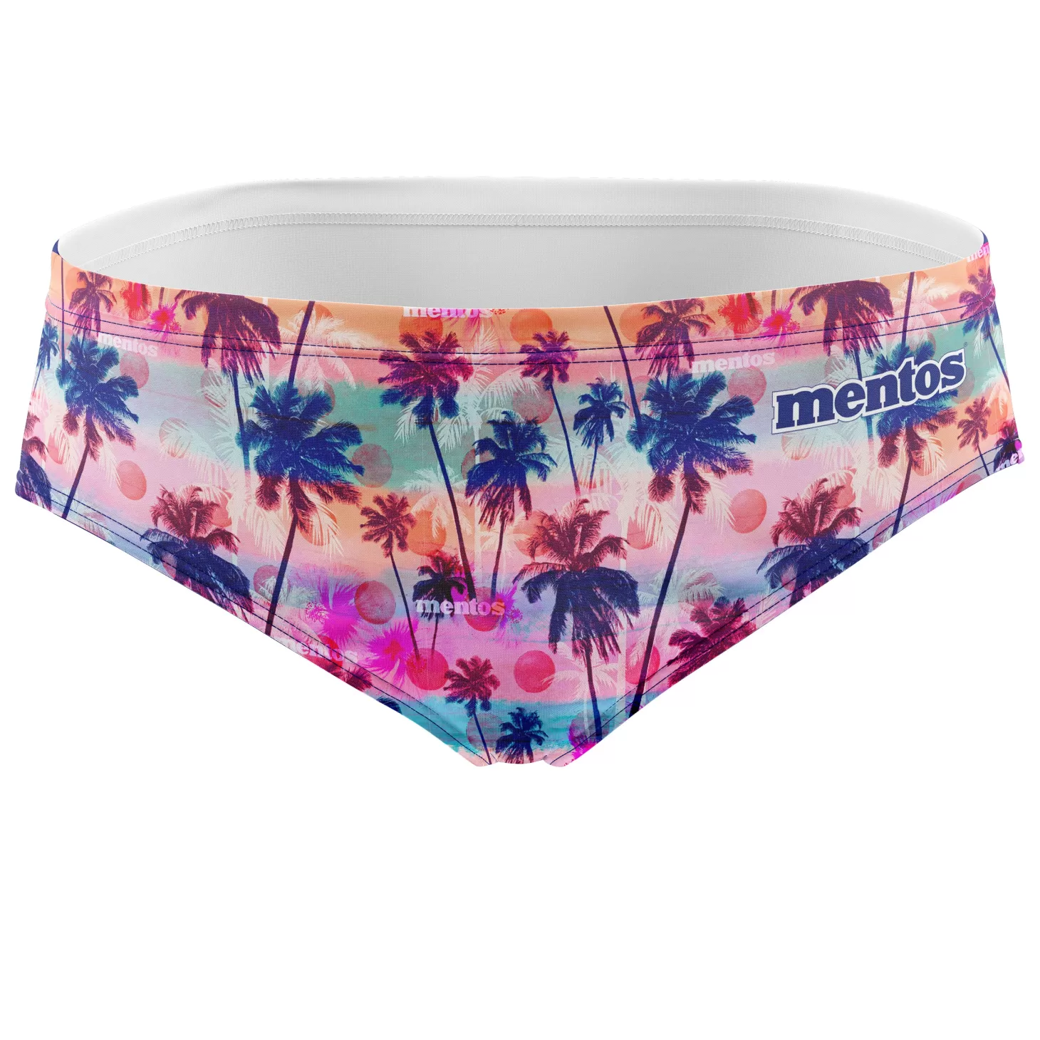 Shop Men's Swimsuit Mentos Palms - Hombre Bañadores Slip Hombre