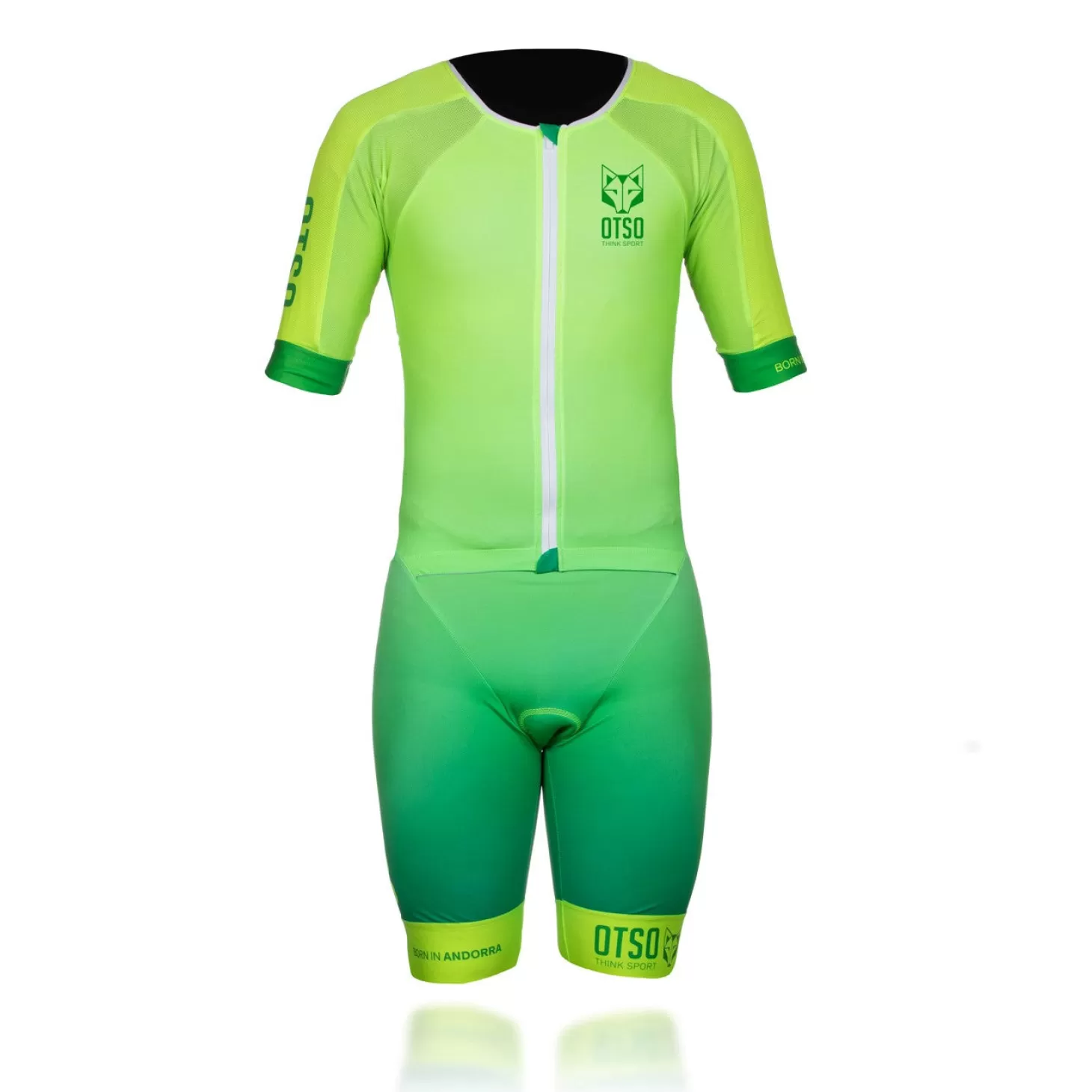 Best Mono de triatlón hombre - Fluo Yellow & Fluo Green (Outlet) Hombre Monos De Triatlón Para Hombre