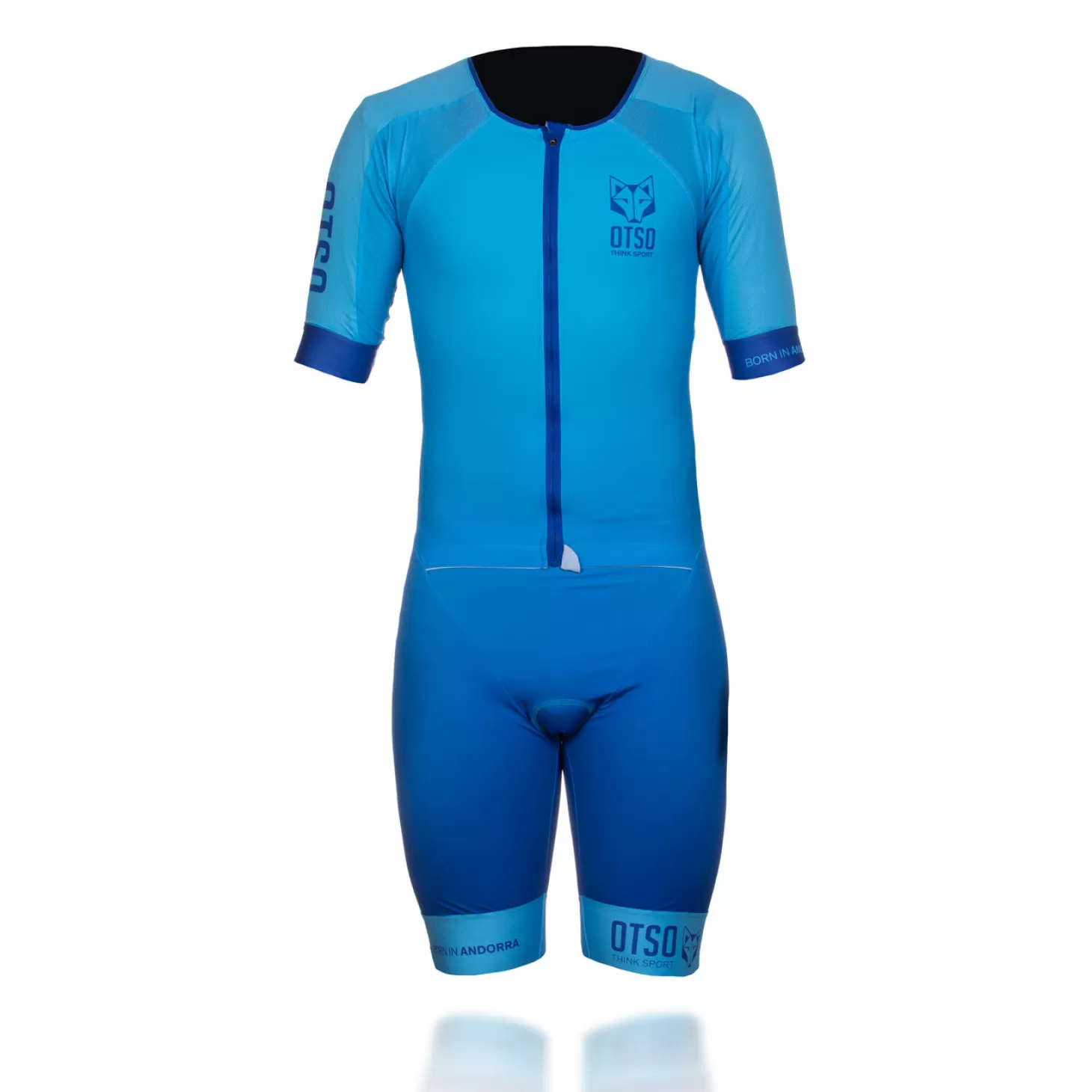 Cheap Mono de triatlón hombre - Light Blue & Electric Blue (Outlet) Hombre Monos De Triatlón Para Hombre