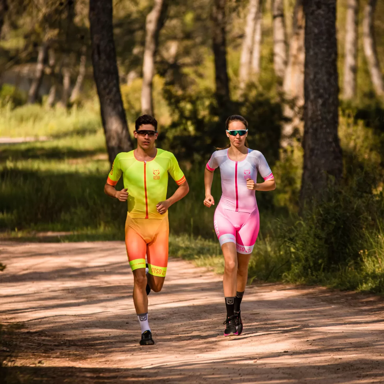 Cheap Mono de triatlón mujer - White & Fluo Pink (Outlet) Mujer Monos De Triatlón Para Mujer