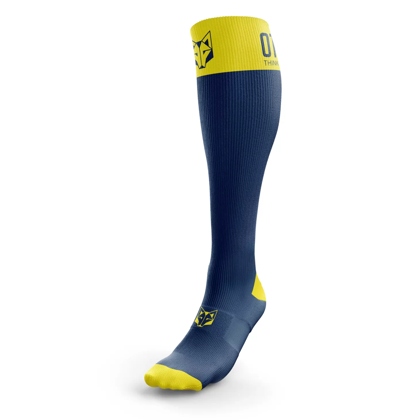 Cheap Multi-Sport Recovery Socks Black / Fluo Orange - Calcetines Compresivos | Calcetines De Recuperación