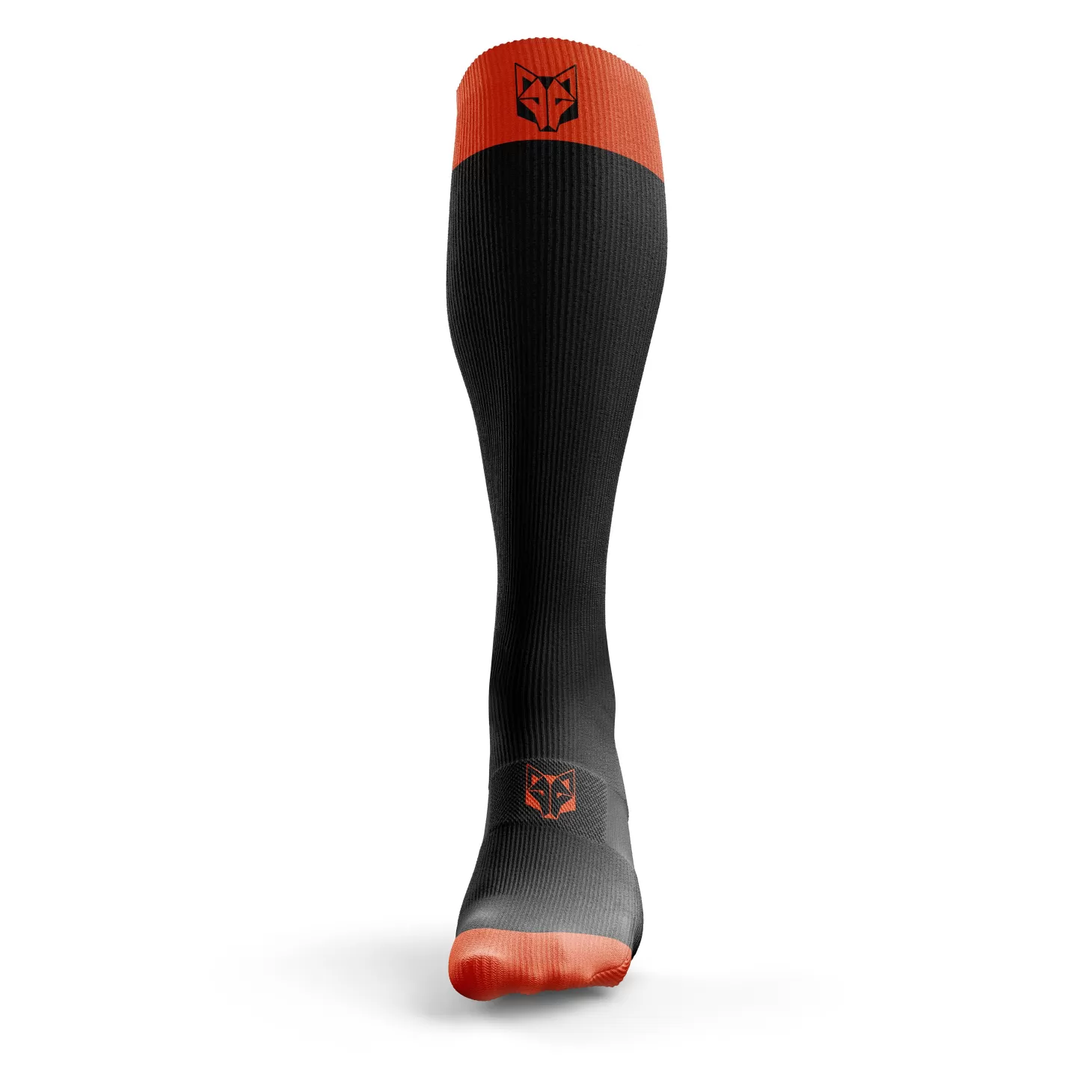 Discount Multi-Sport Recovery Socks Black / Fluo Orange - Calcetines Compresivos | Calcetines De Recuperación