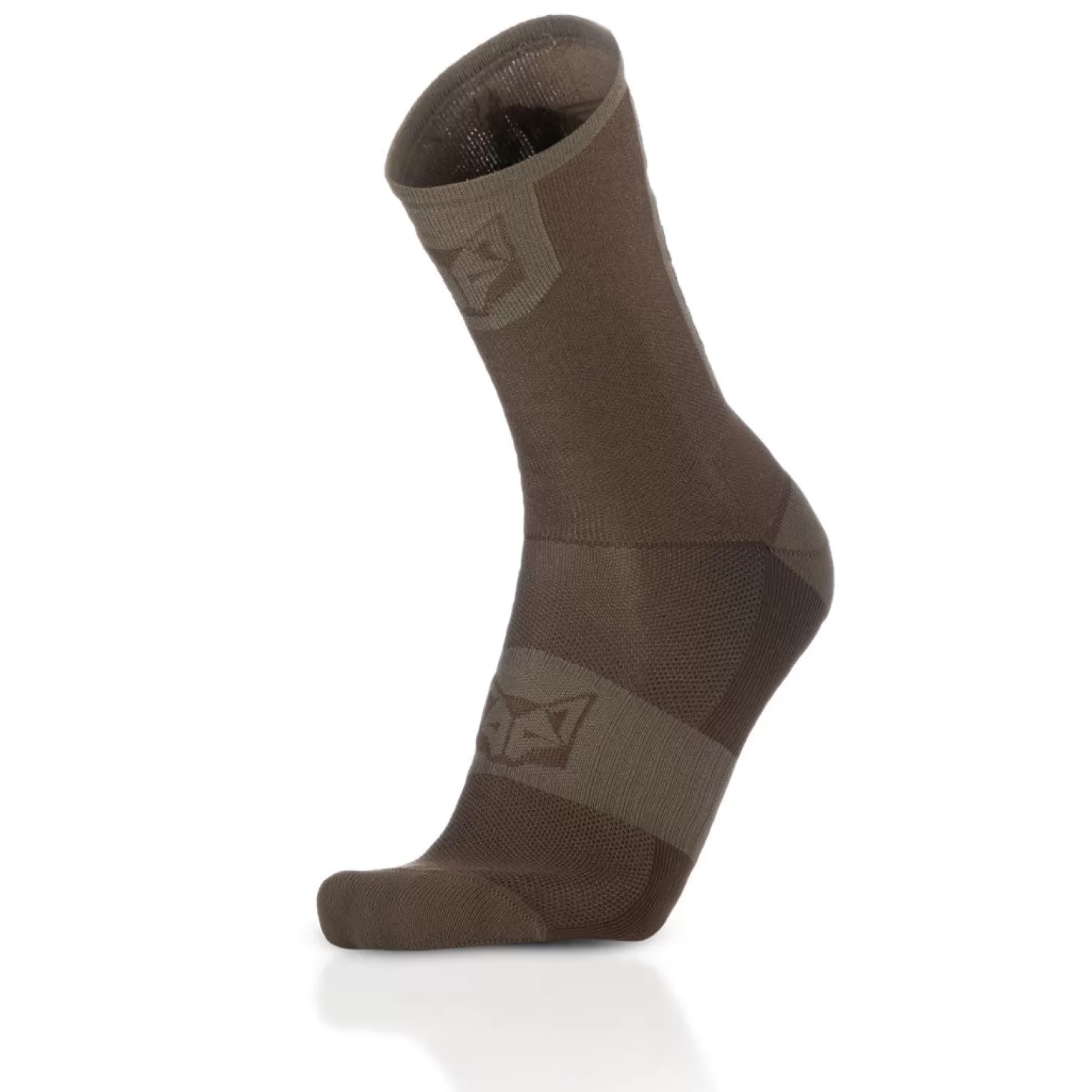 Cheap Calcetines de Ciclismo Altos - Marrón Café Calcetines Altos De Ciclismo