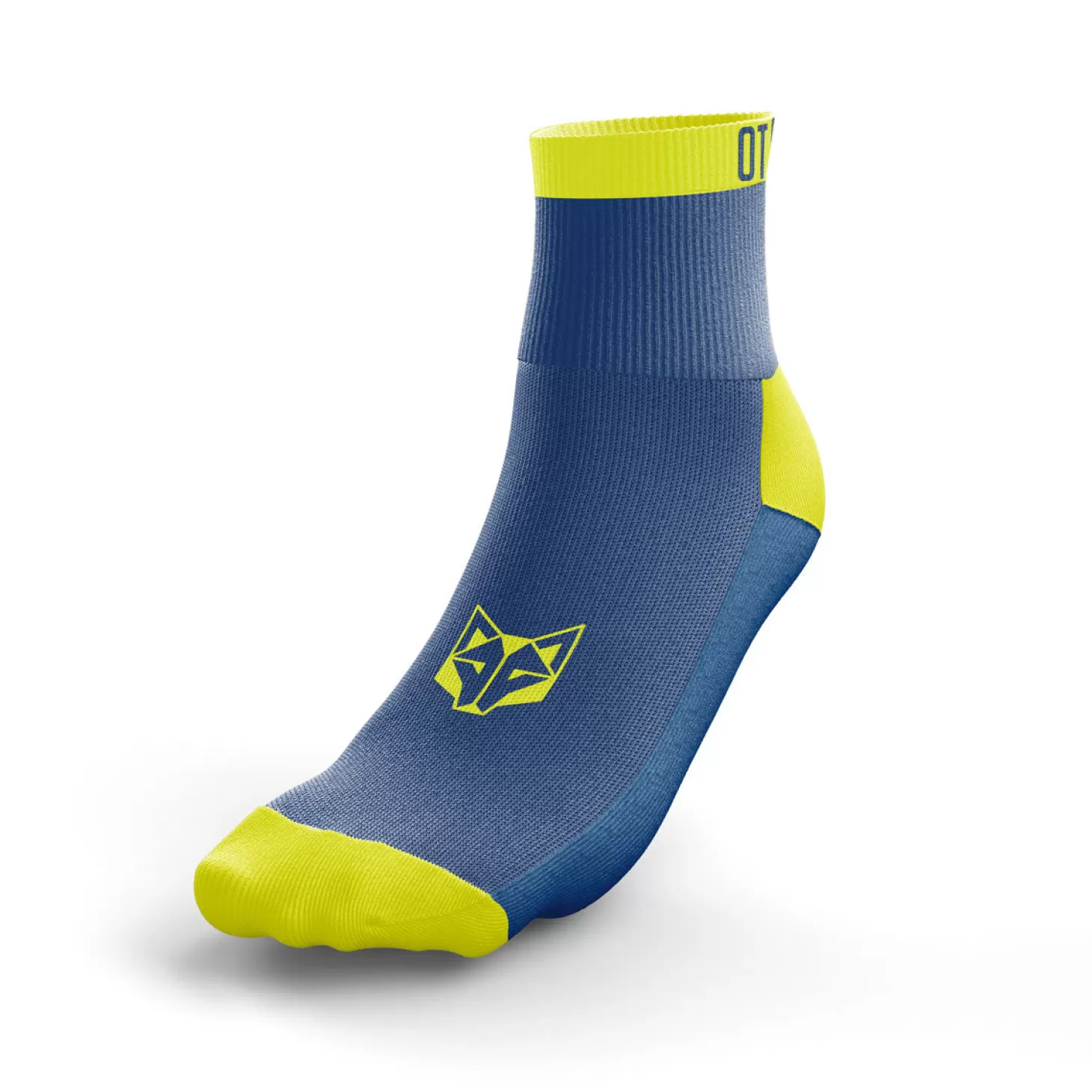 Cheap Calcetines Running Bajos - Azul y Amarillo Calcetines De Corte Bajo | Calcetines De Corte Bajo