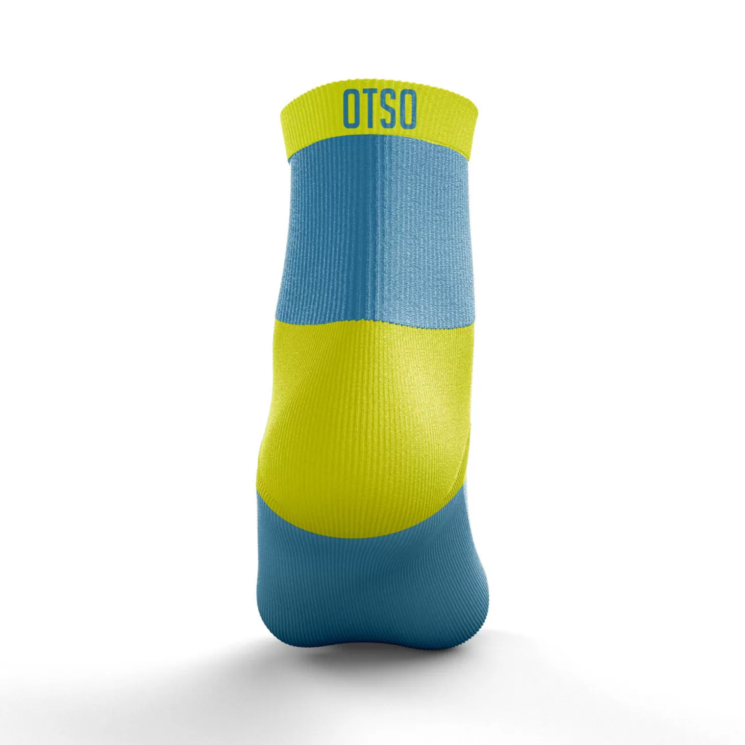 New Calcetines Running Bajos - Azul y Amarillo Calcetines De Corte Bajo | Calcetines De Corte Bajo