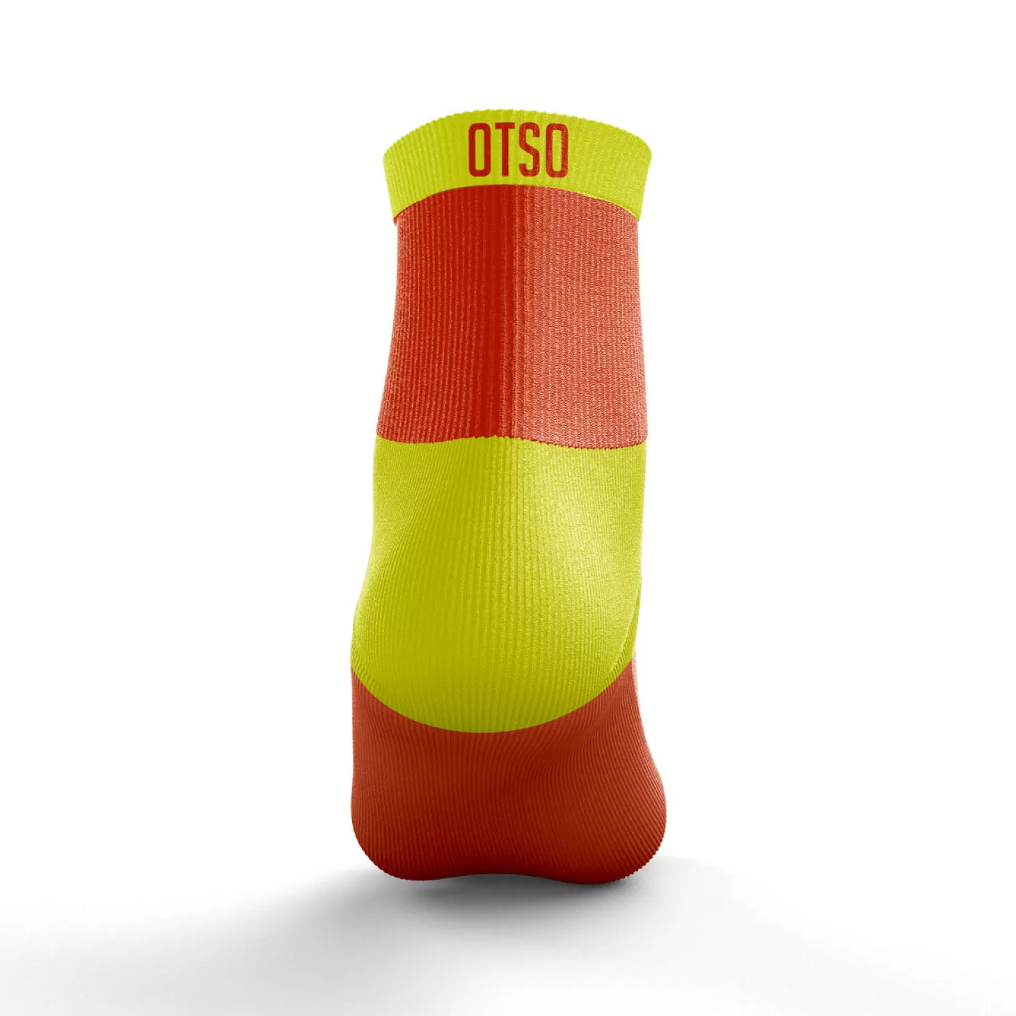 Cheap Calcetines Running Bajos - Naranja y Amarillo Fluo Calcetines De Corte Bajo | Calcetines De Corte Bajo