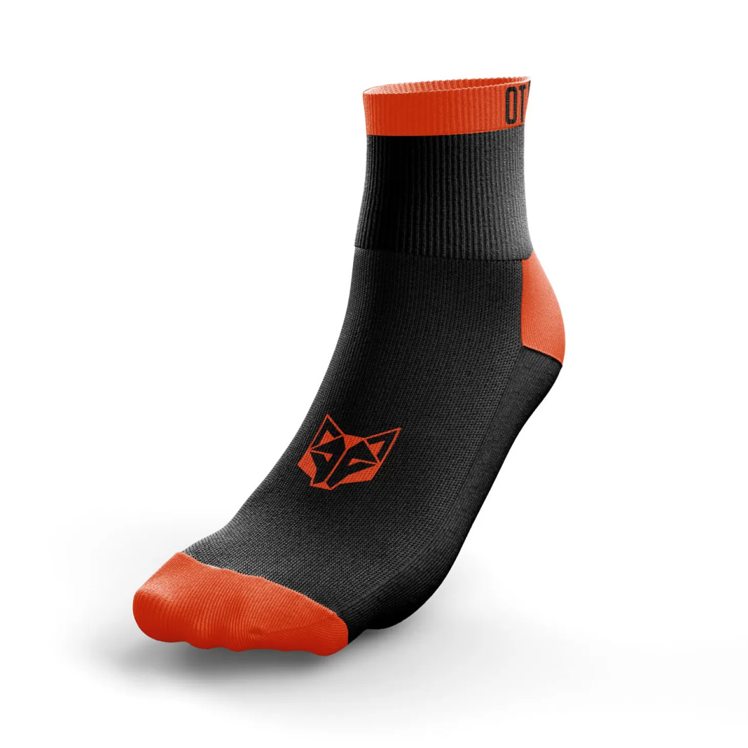 Clearance Calcetines Running Bajos - Negro y Naranja Calcetines De Corte Bajo | Calcetines De Corte Bajo