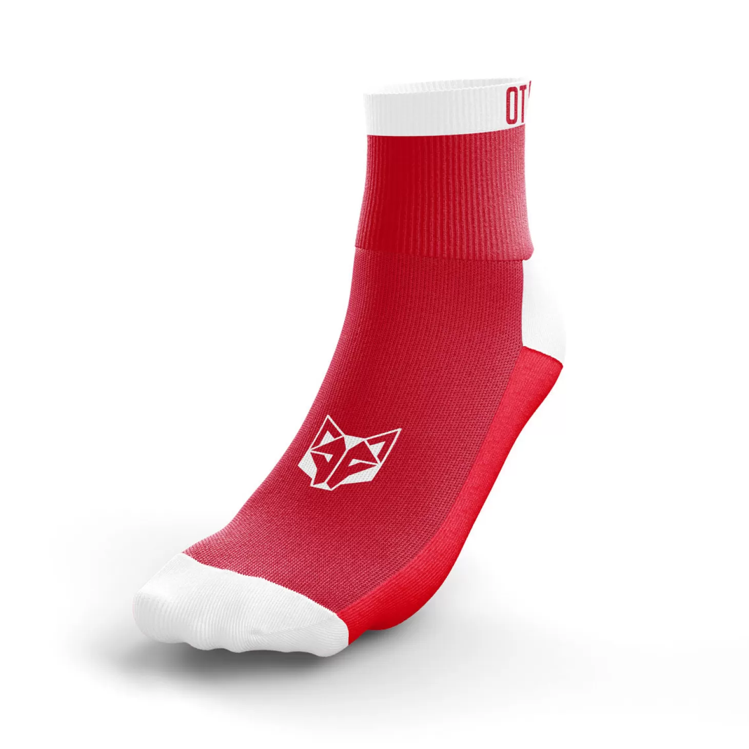Flash Sale Calcetines Running Bajos - Rojo y Blanco Calcetines De Corte Bajo | Calcetines De Corte Bajo