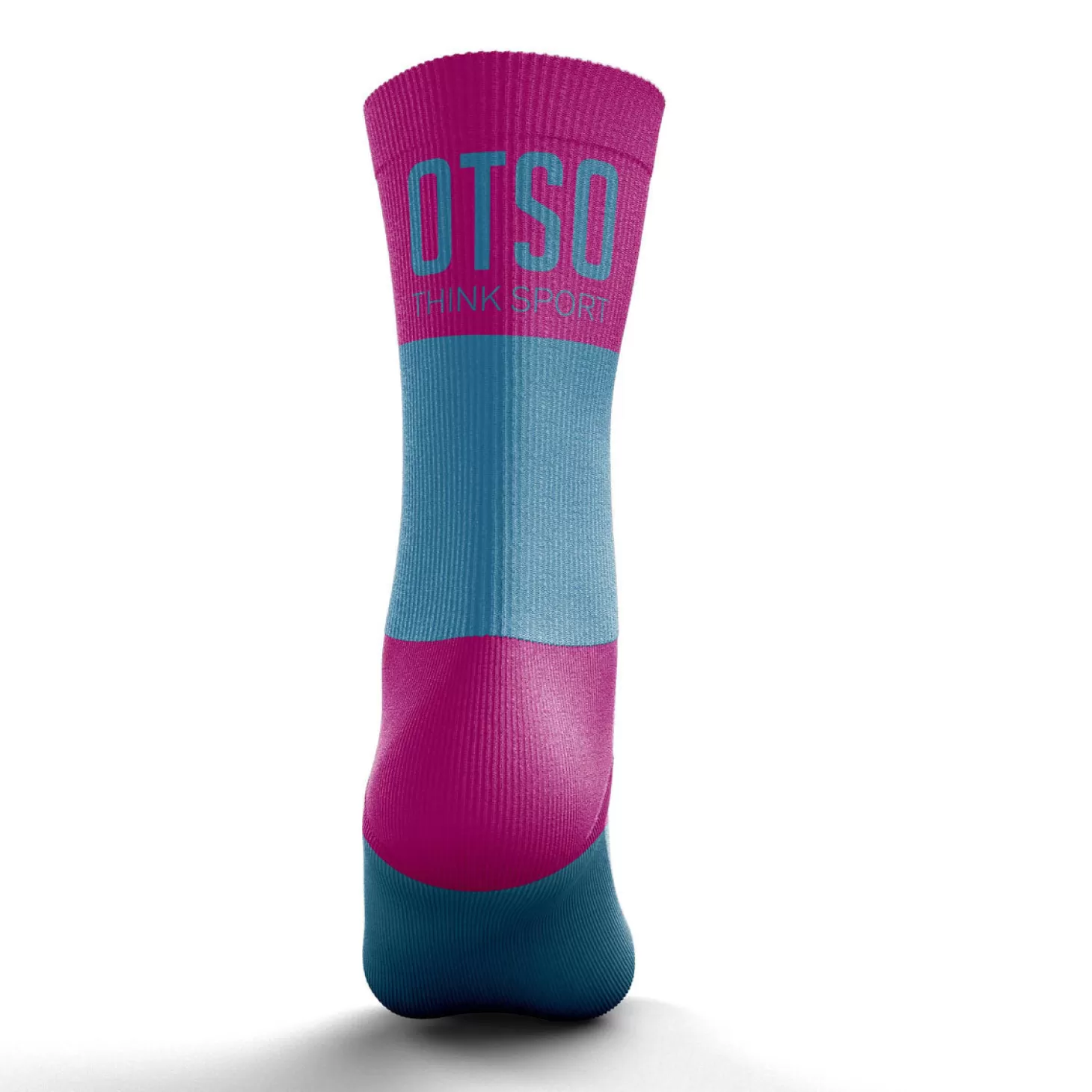 Cheap Calcetines Running Medio Altos - Azul y Rosa Calcetines De Corte Medio | Calcetines De Corte Medio
