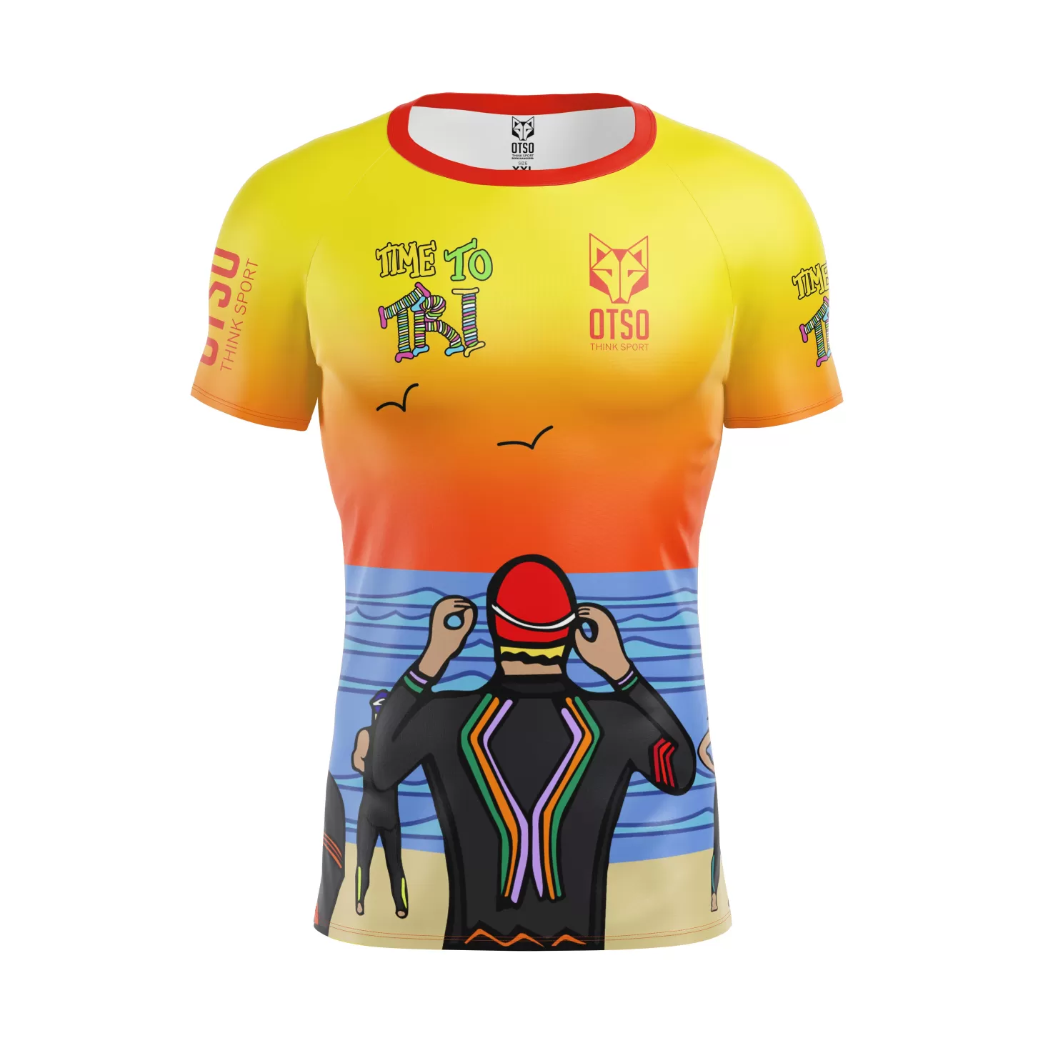Clearance Camiseta Técnica Running Hombre Manga Corta - Auroras Boreales Hombre Camisetas Manga Corta Hombre
