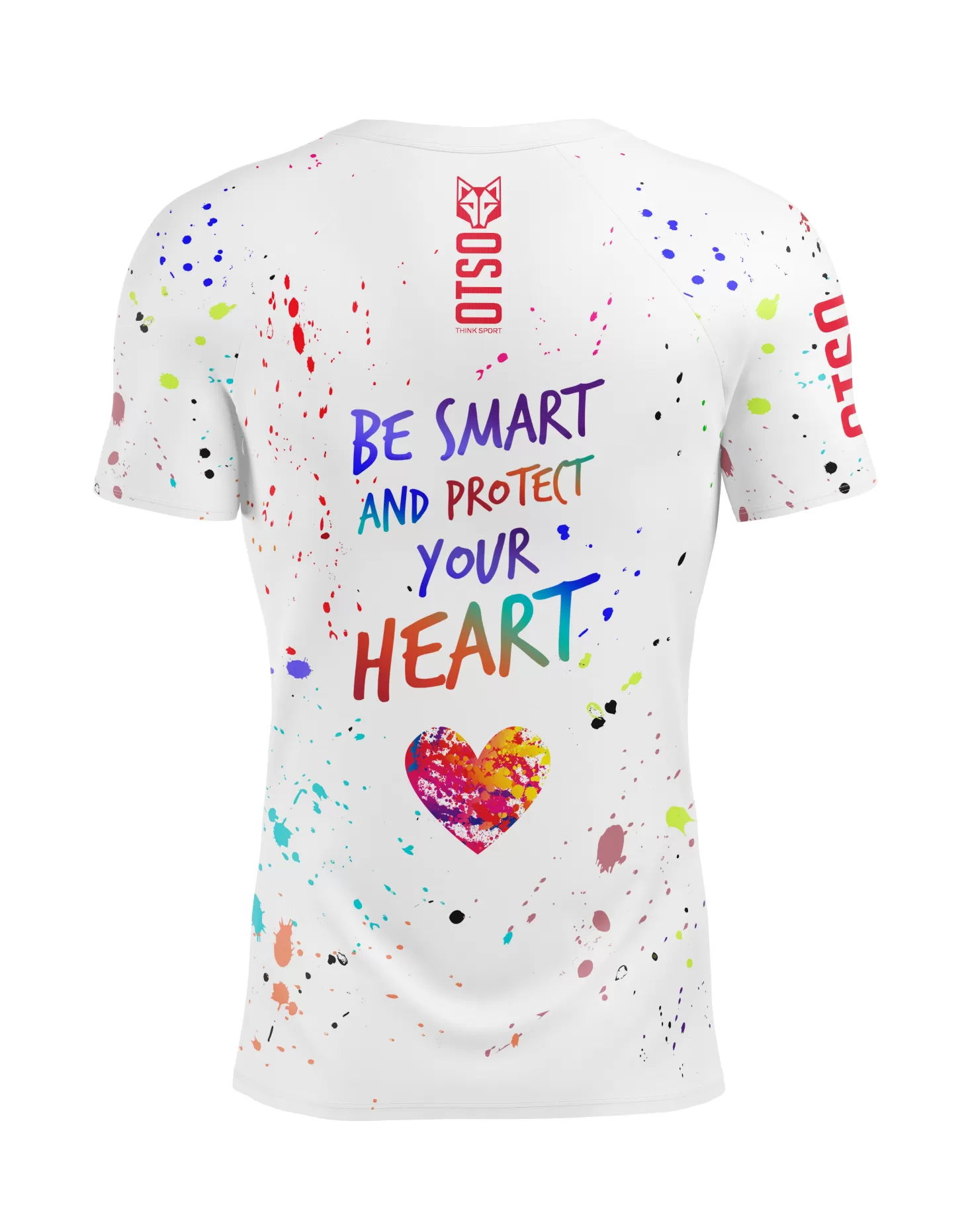 Flash Sale Camiseta Técnica Running Hombre Manga Corta - Be Smart and Protect your Heart Hombre Camisetas Manga Corta Hombre