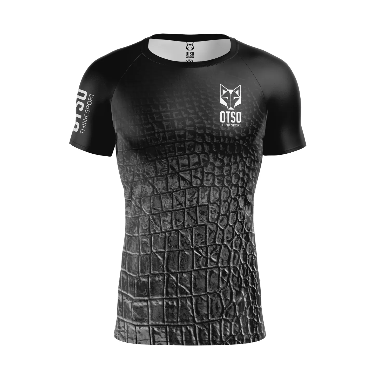 Clearance Camiseta Técnica Running Hombre Manga Corta - Black Snake Hombre Camisetas Manga Corta Hombre
