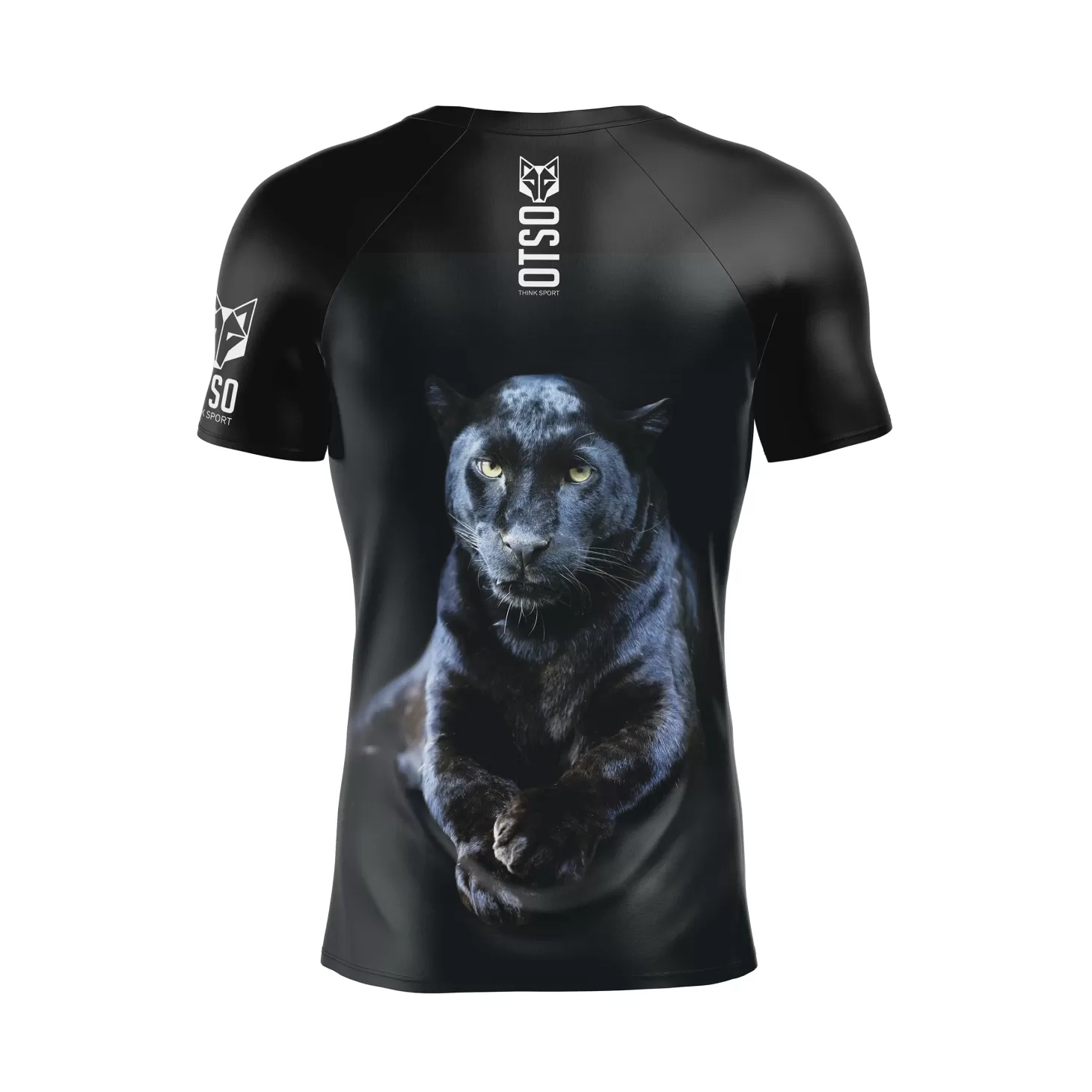Best Camiseta Técnica Running Hombre Manga Corta - Panther Hombre Camisetas Manga Corta Hombre