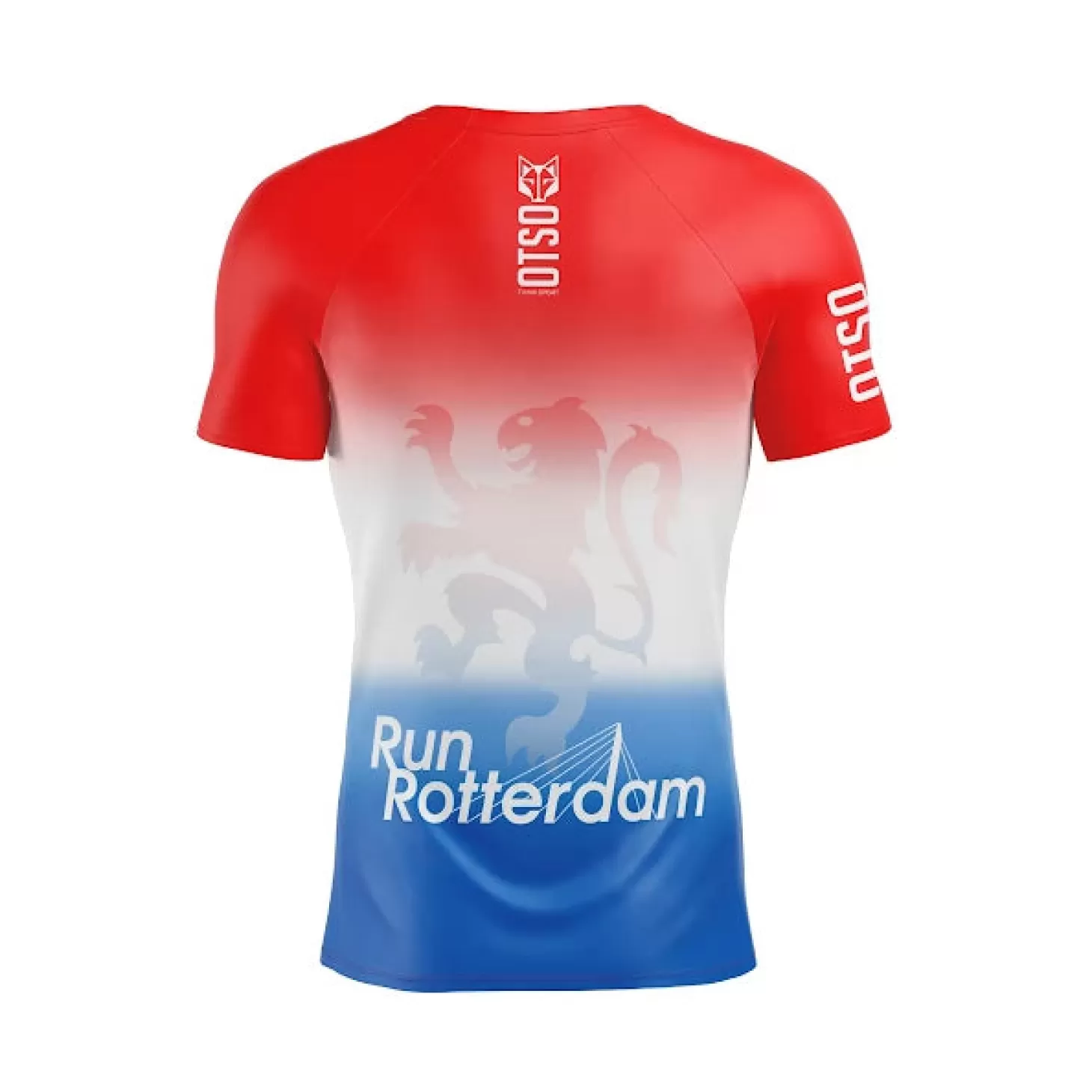 Fashion Camiseta Técnica Running Hombre Manga Corta - Run Rotterdam Hombre Camisetas Manga Corta Hombre