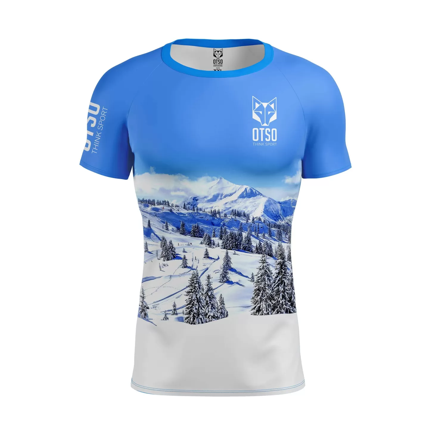 Discount Camiseta Técnica Running Hombre Manga Corta - Snow Forest Hombre Camisetas Manga Corta Hombre