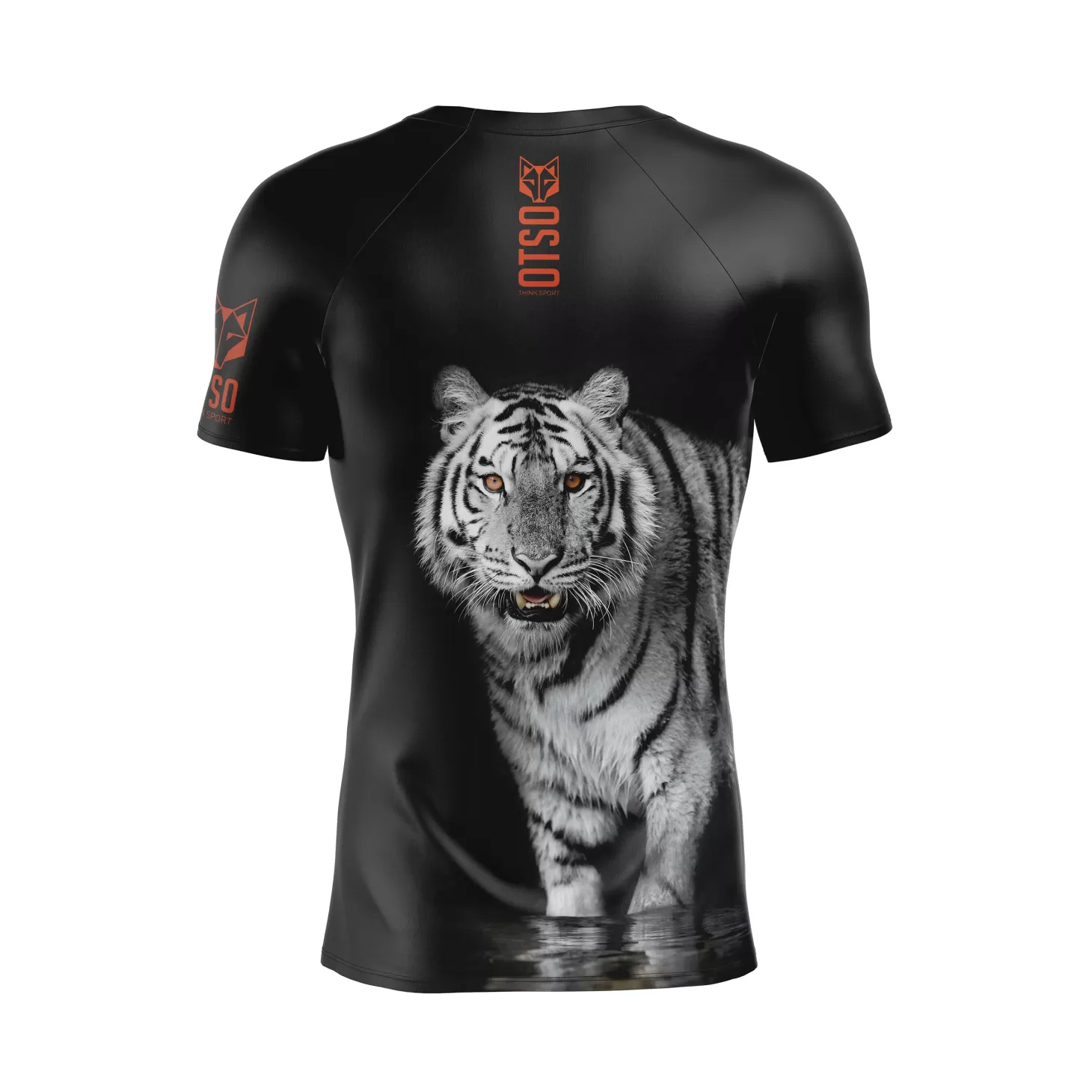 Sale Camiseta Técnica Running Hombre Manga Corta - Tiger Hombre Camisetas Manga Corta Hombre