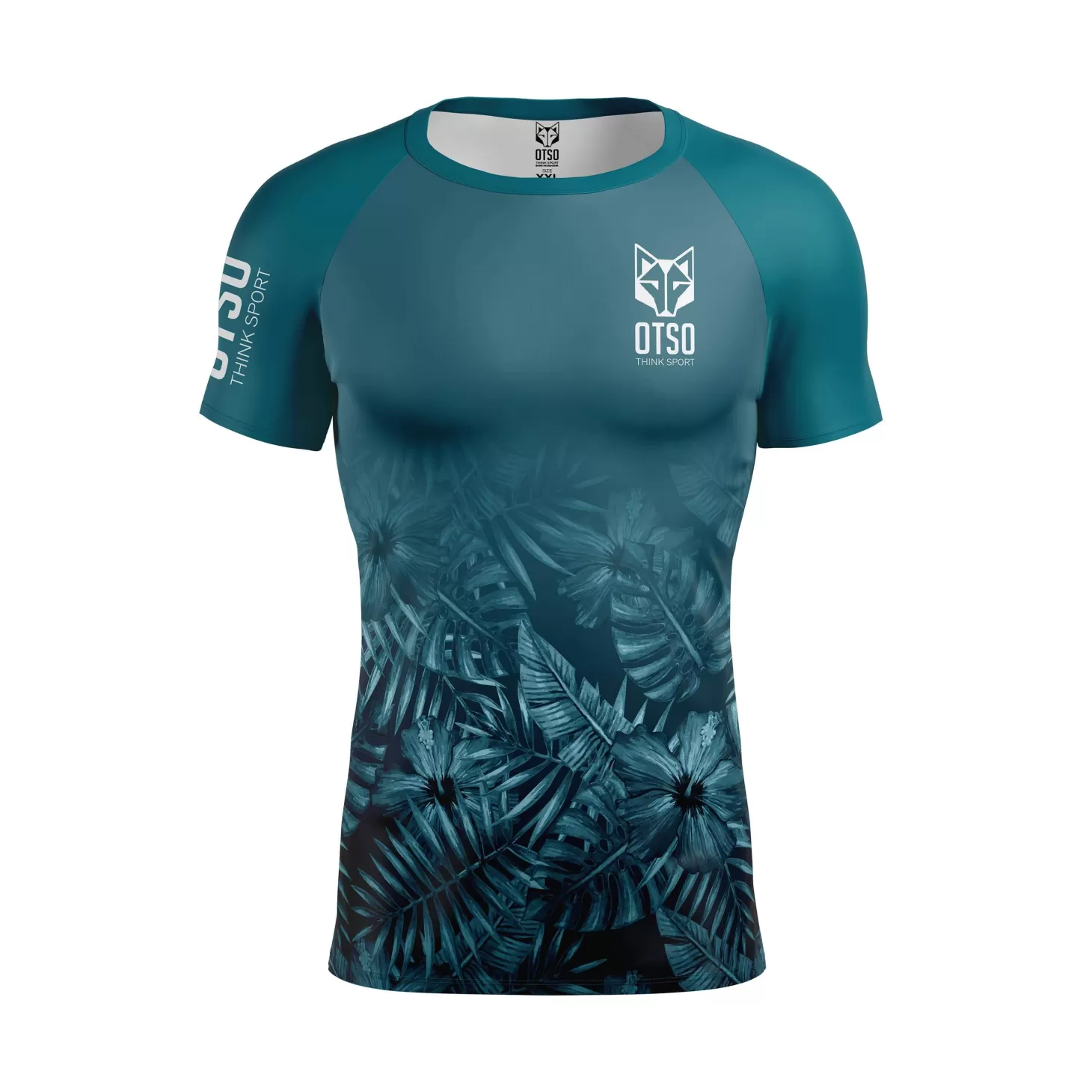 Clearance Camiseta Técnica Running Hombre Manga Corta - Tropical Green Hombre Camisetas Manga Corta Hombre