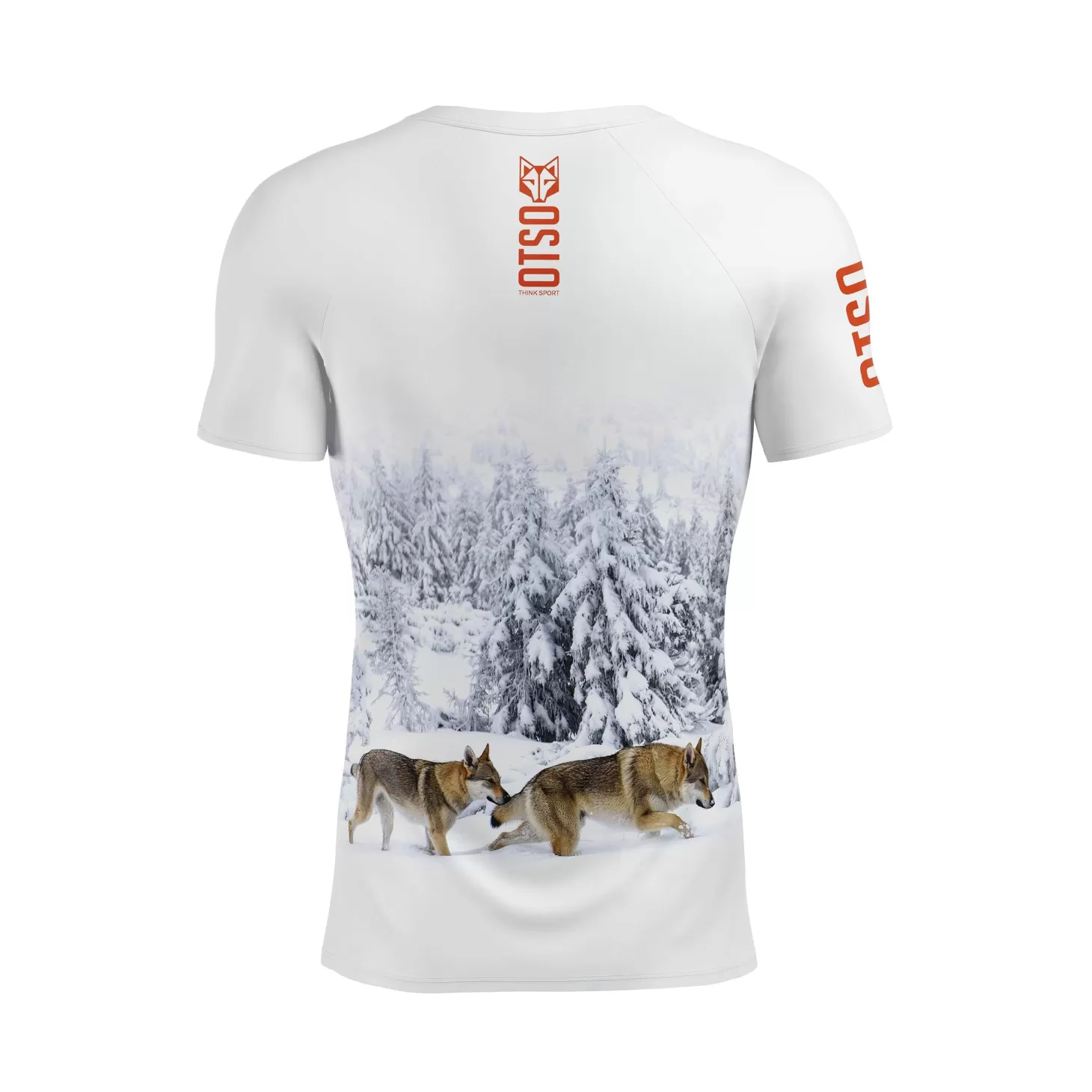 Fashion Camiseta Técnica Running Hombre Manga Corta - Wolf Hombre Camisetas Manga Corta Hombre