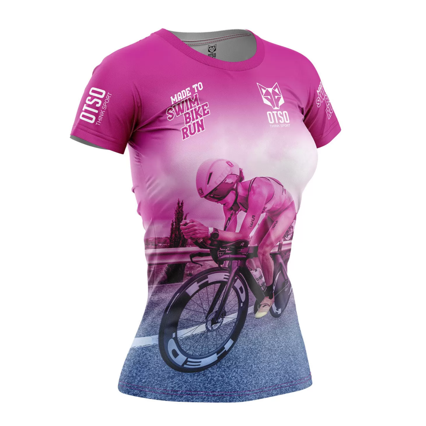 Discount Camiseta Técnica Running Mujer Swim Bike Run Mujer Camisetas Manga Corta Mujer