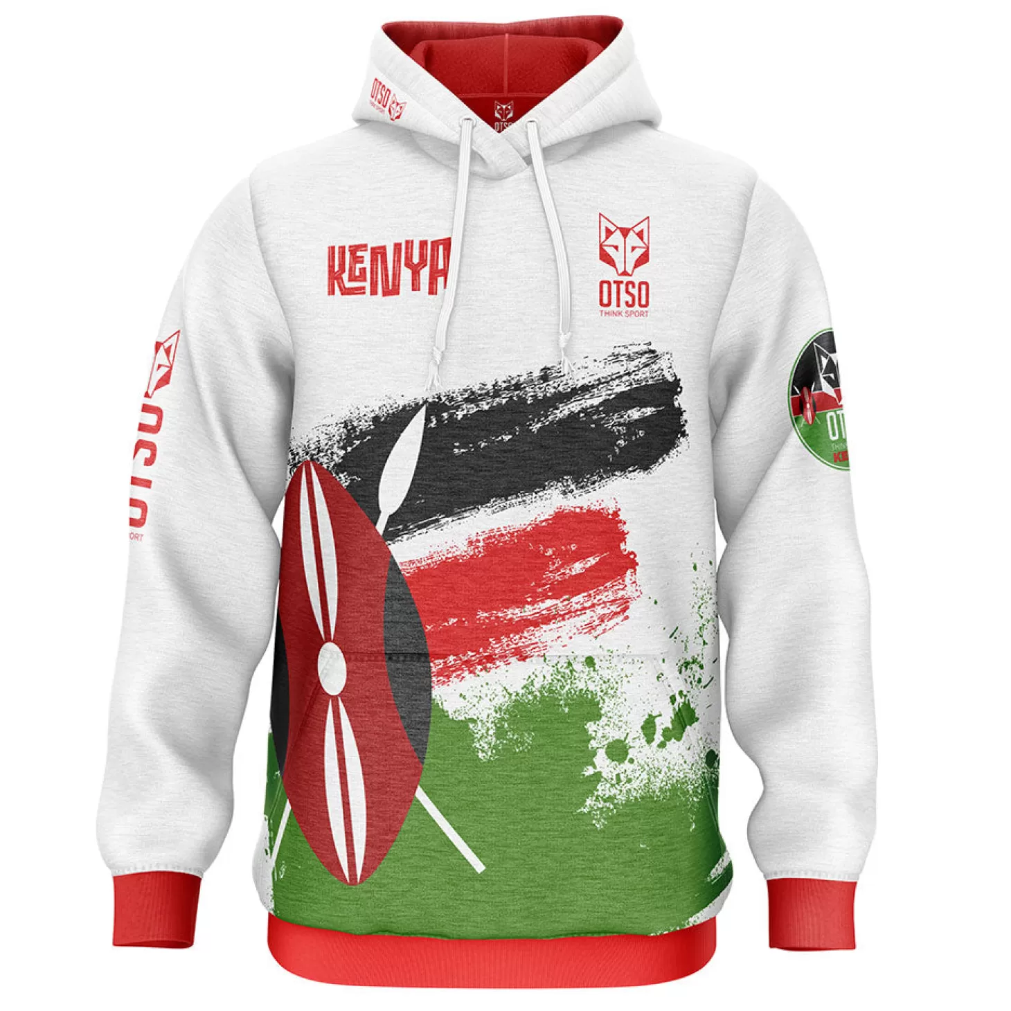 Fashion Sudadera - Kimbia Kenya Sudaderas