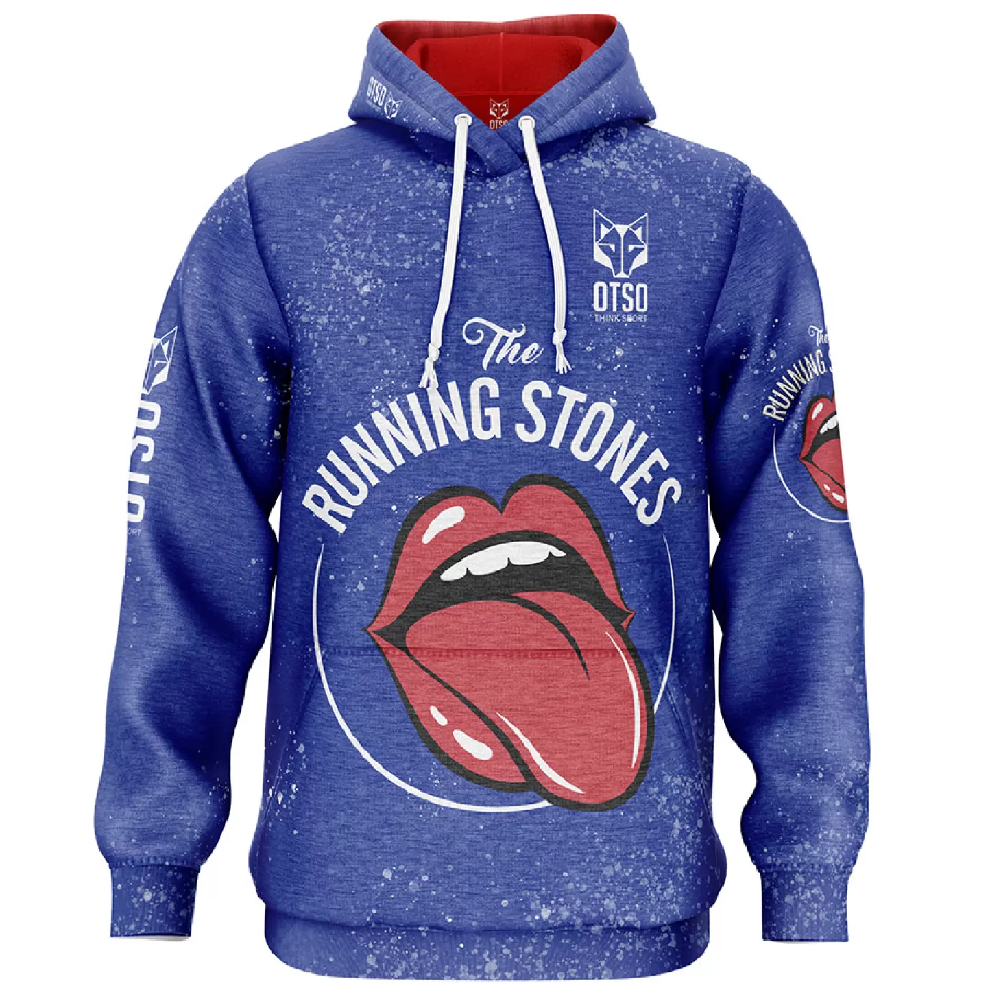 Hot Sudadera - Running Stones Blue Sudaderas