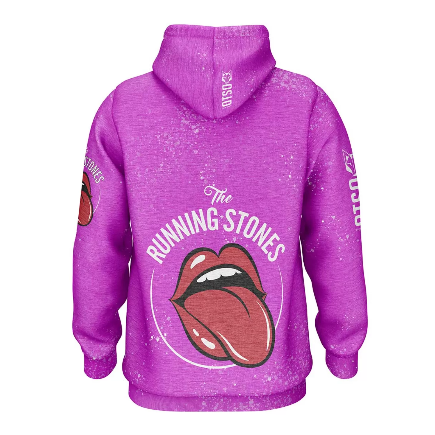 Flash Sale Sudadera - Running Stones Pink Sudaderas