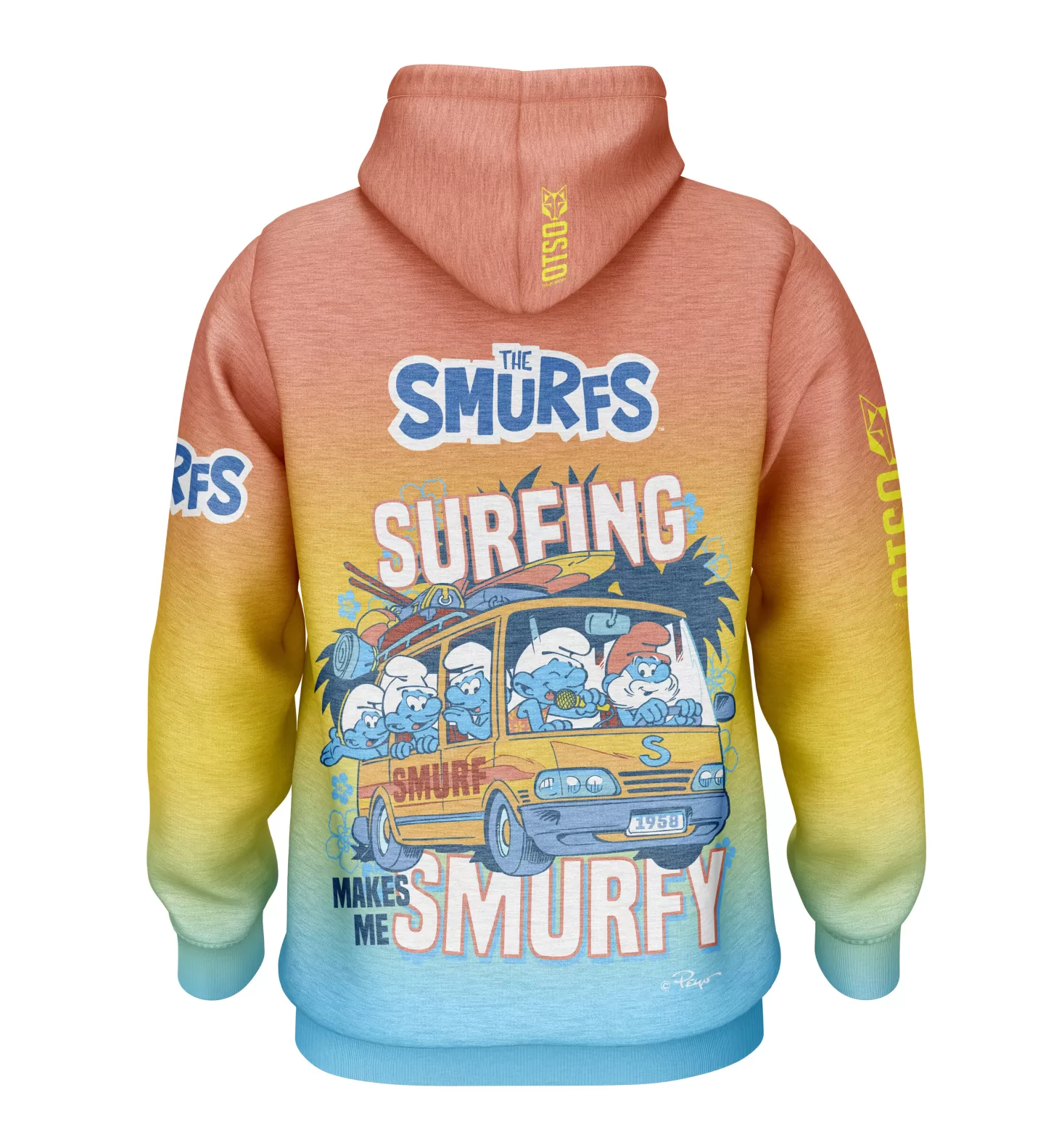 Clearance Sudadera - Smurfs Smurfing Men Sudaderas