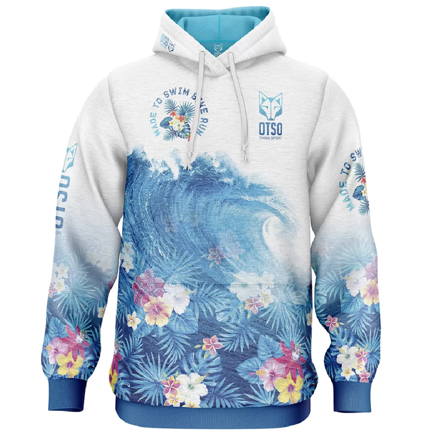 Hot Sudadera - Swim Bike Run Wave Sudaderas