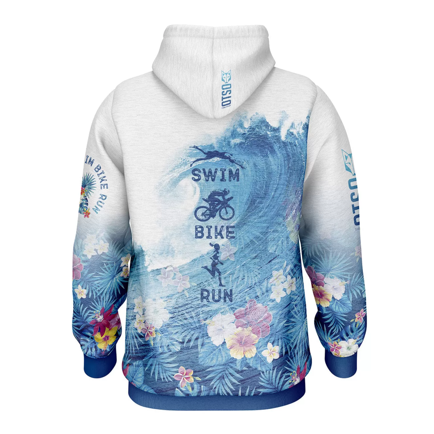 Hot Sudadera - Swim Bike Run Wave Sudaderas