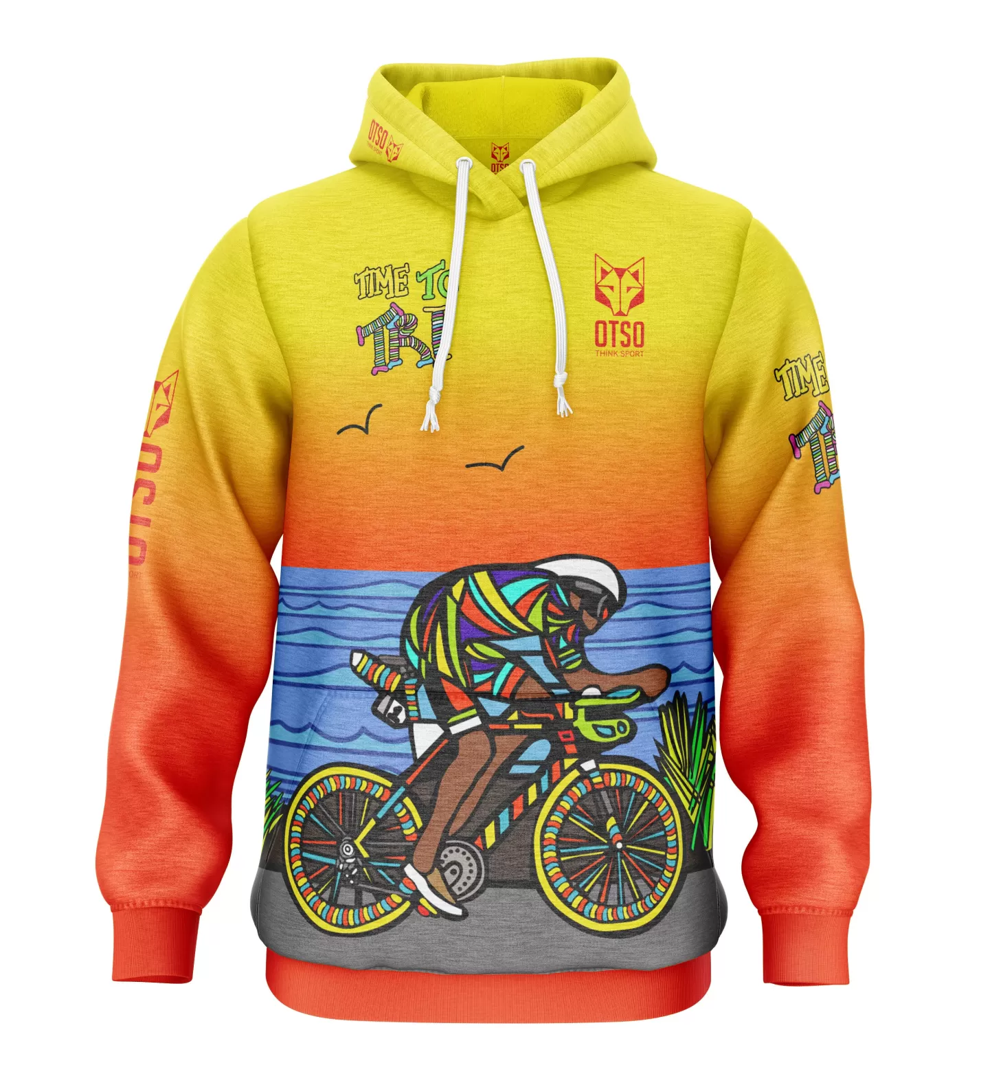 Sale Sudadera - Time to tri Man Bike Sudaderas