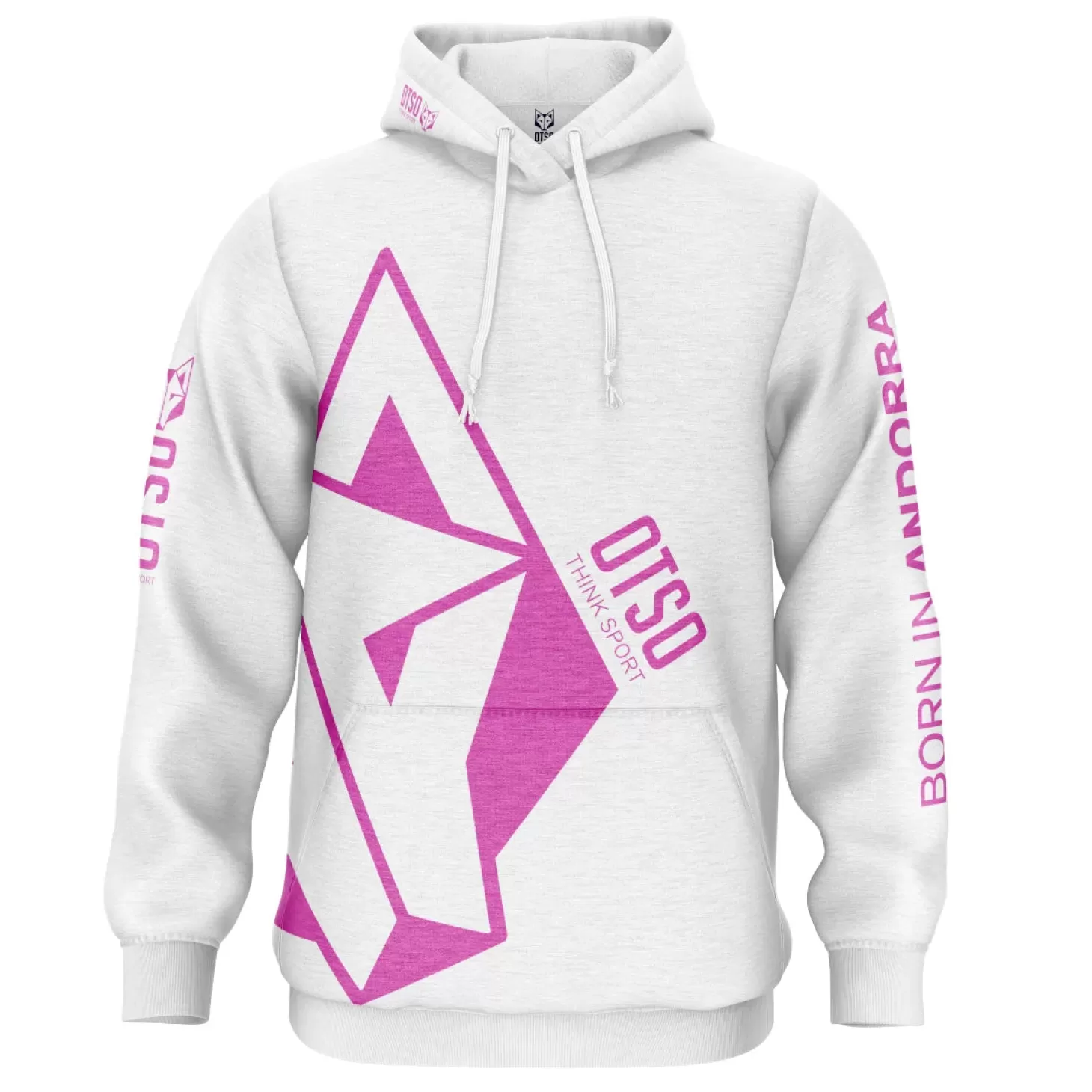 Discount Sudadera - White & Fluo Pink Sudaderas