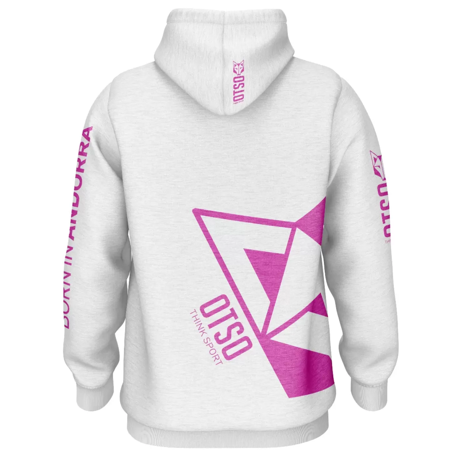 Discount Sudadera - White & Fluo Pink Sudaderas