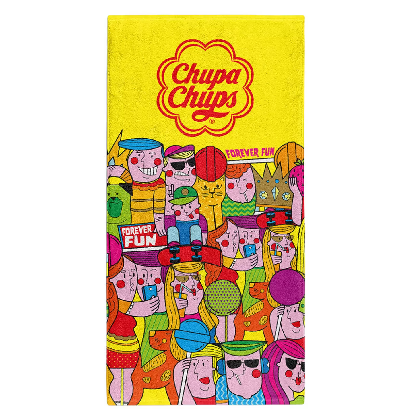 Flash Sale Toalla de microfibra - Chupa Chups Forever Fun Toallas De Microfibra