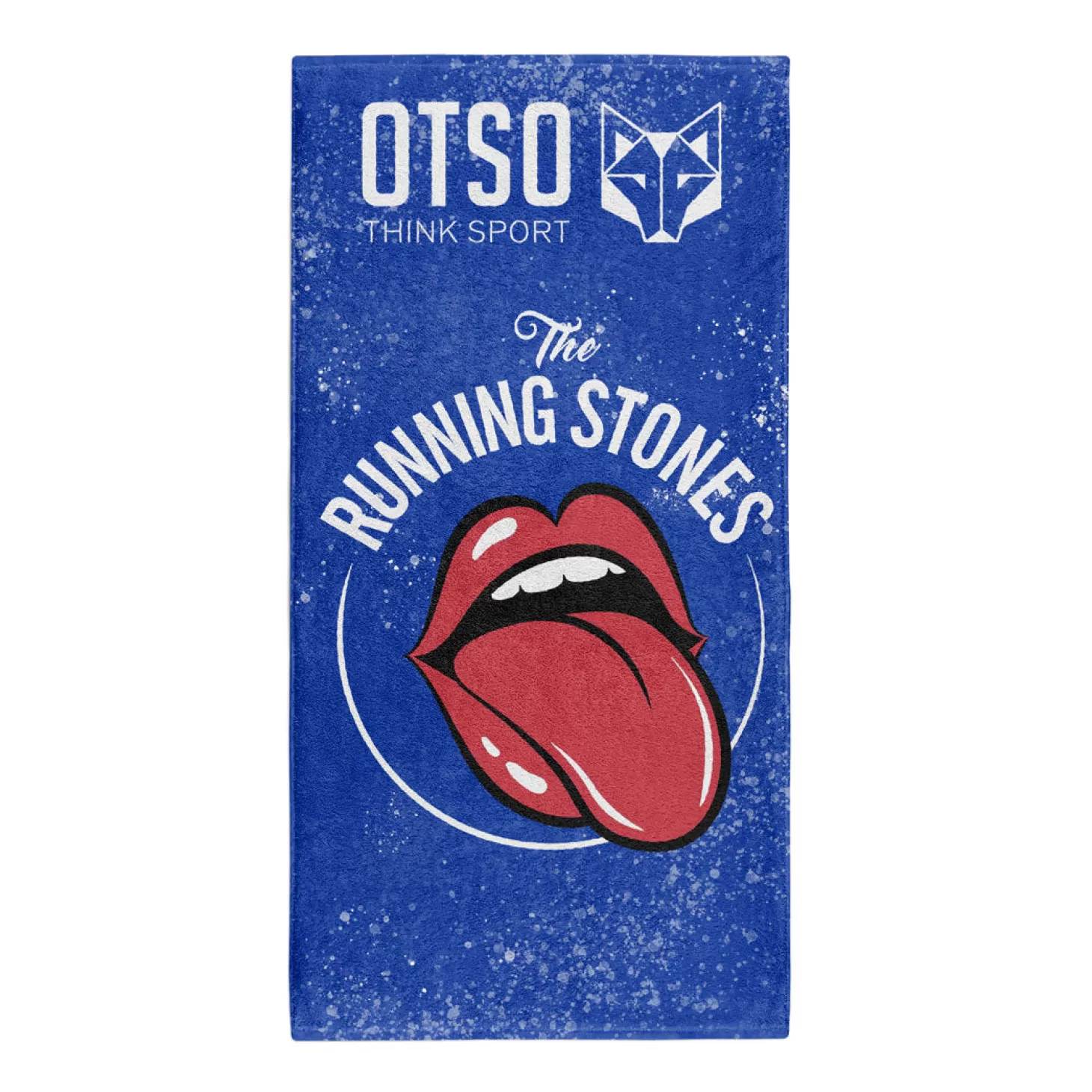 Sale Toalla de microfibra - Running Stones Blue Toallas De Microfibra