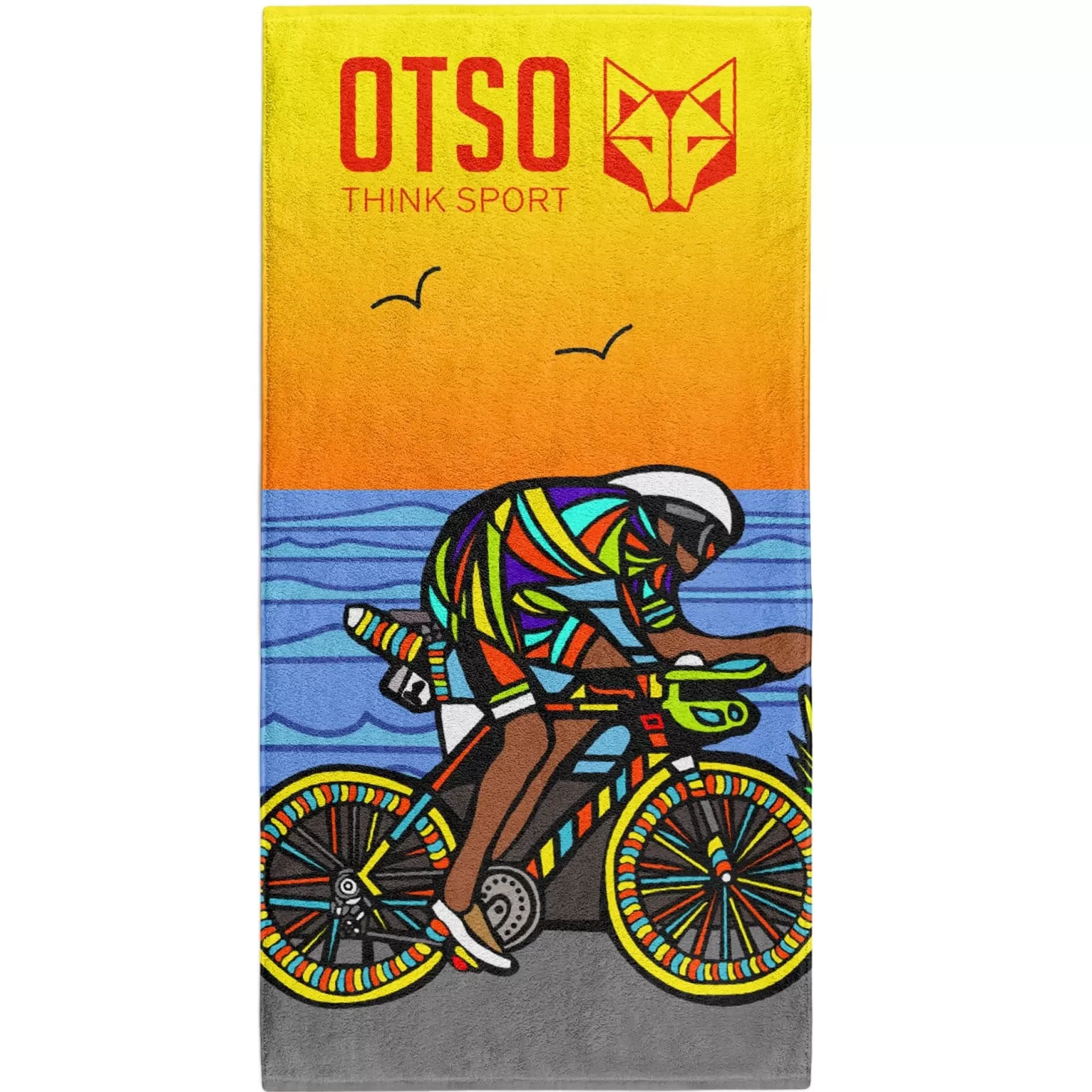 Fashion Toalla de microfibra - Time To Tri Bike hombre Toallas De Microfibra