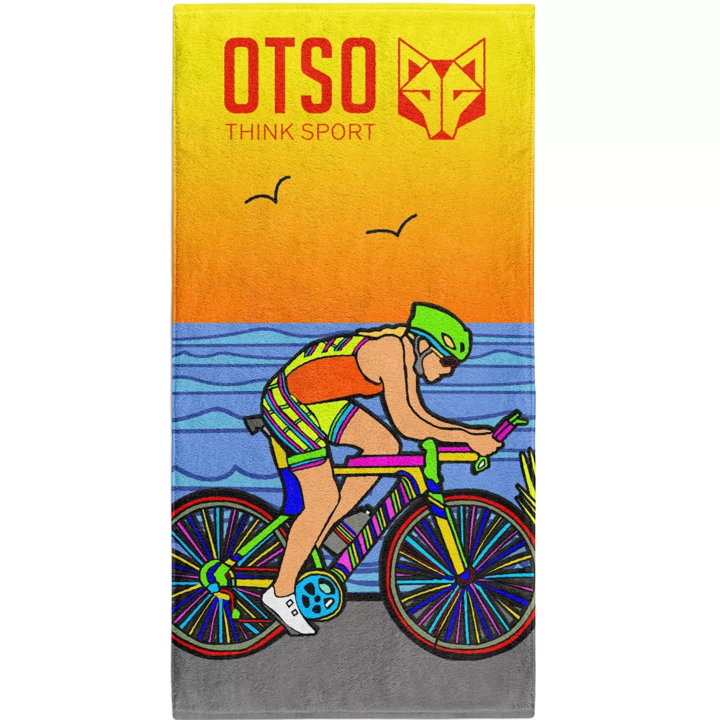 Best Sale Toalla de microfibra - Time To Tri Bike mujer Toallas De Microfibra