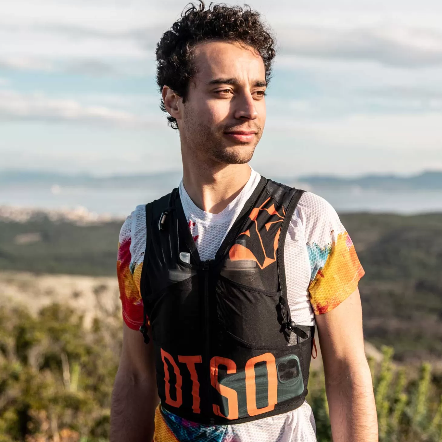 Cheap Trail running backpack - Black & Orange Mochilas De Trail Running | Running Backpacks
