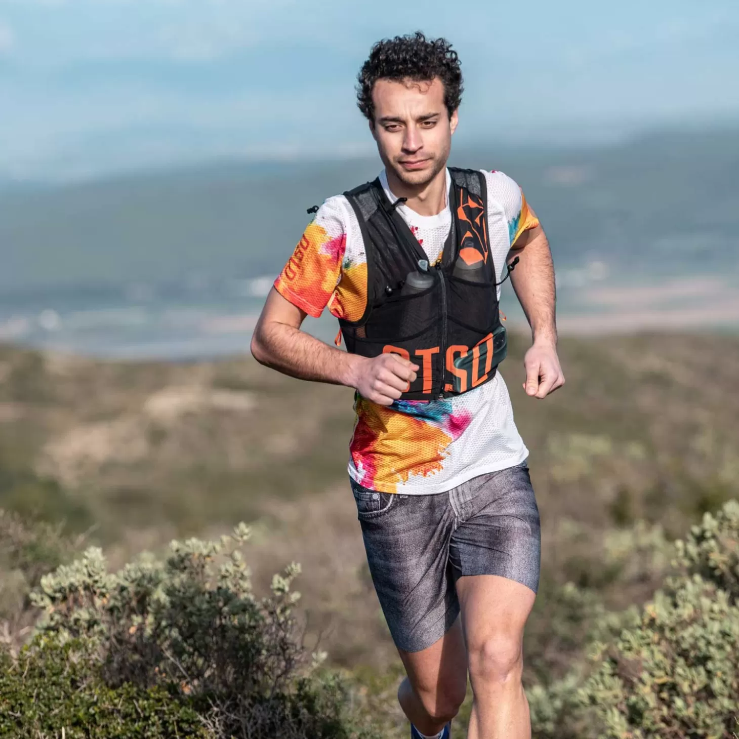 Cheap Trail running backpack - Black & Orange Mochilas De Trail Running | Running Backpacks
