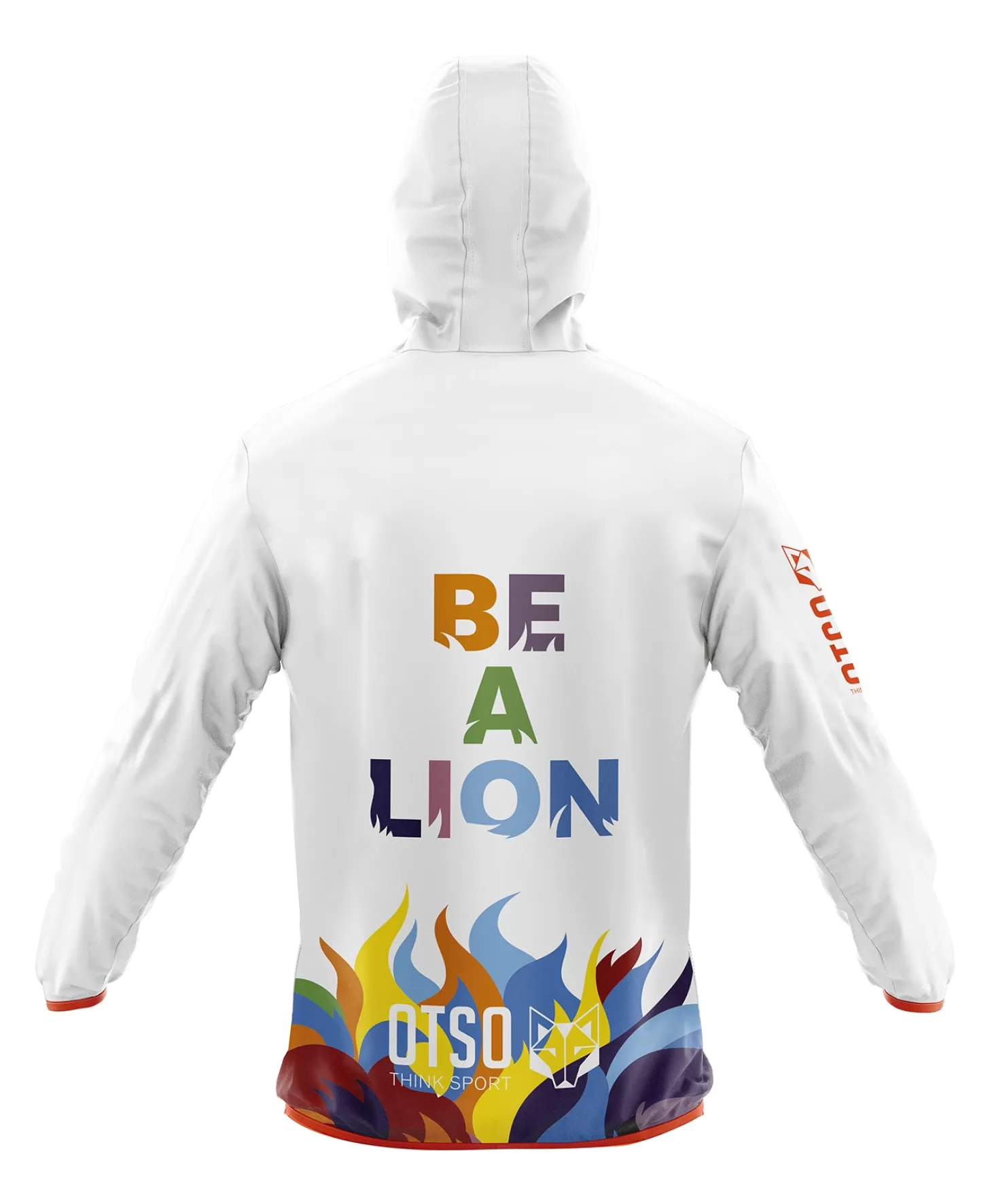 Shop Unisex Running Jacket - Be a Lion Running Jacket