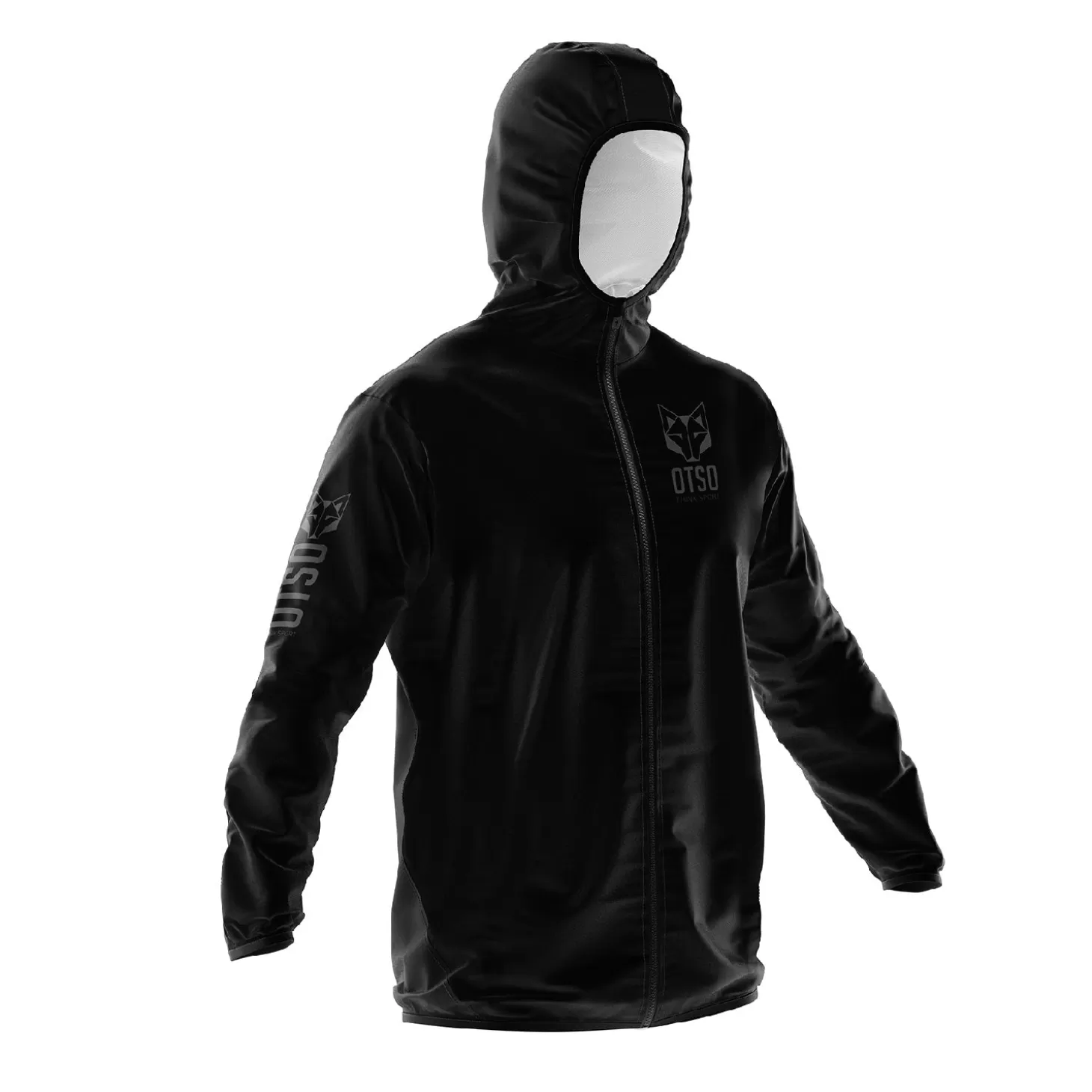 New Unisex Running Jacket - Black Running Jacket