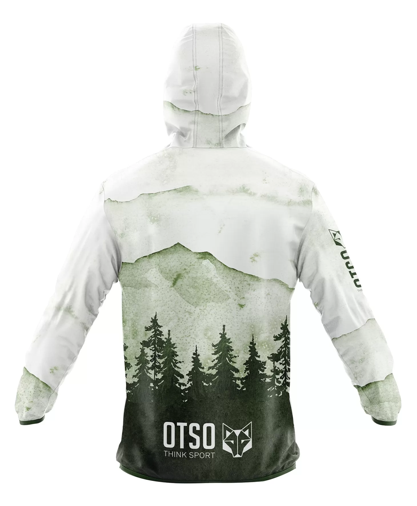 Fashion Unisex Running Jacket - Green Forest Running Jacket