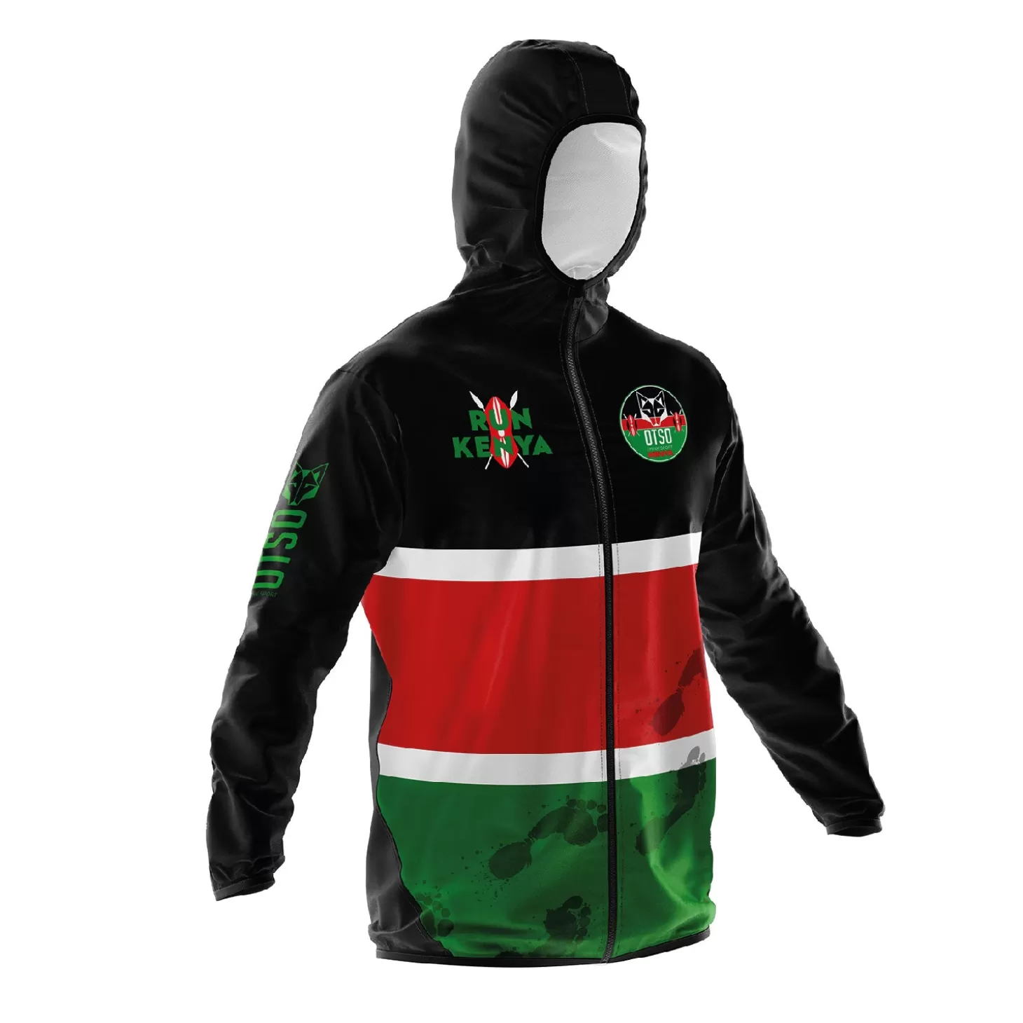 New Unisex Running Jacket - Kenya Running Jacket