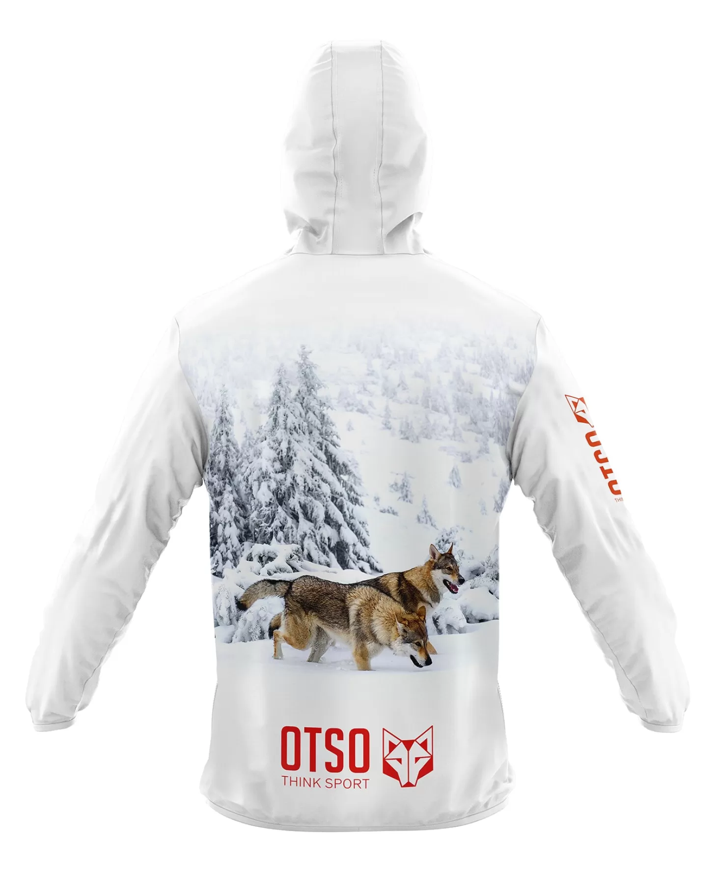 Online Unisex Running Jacket - Wolf Running Jacket