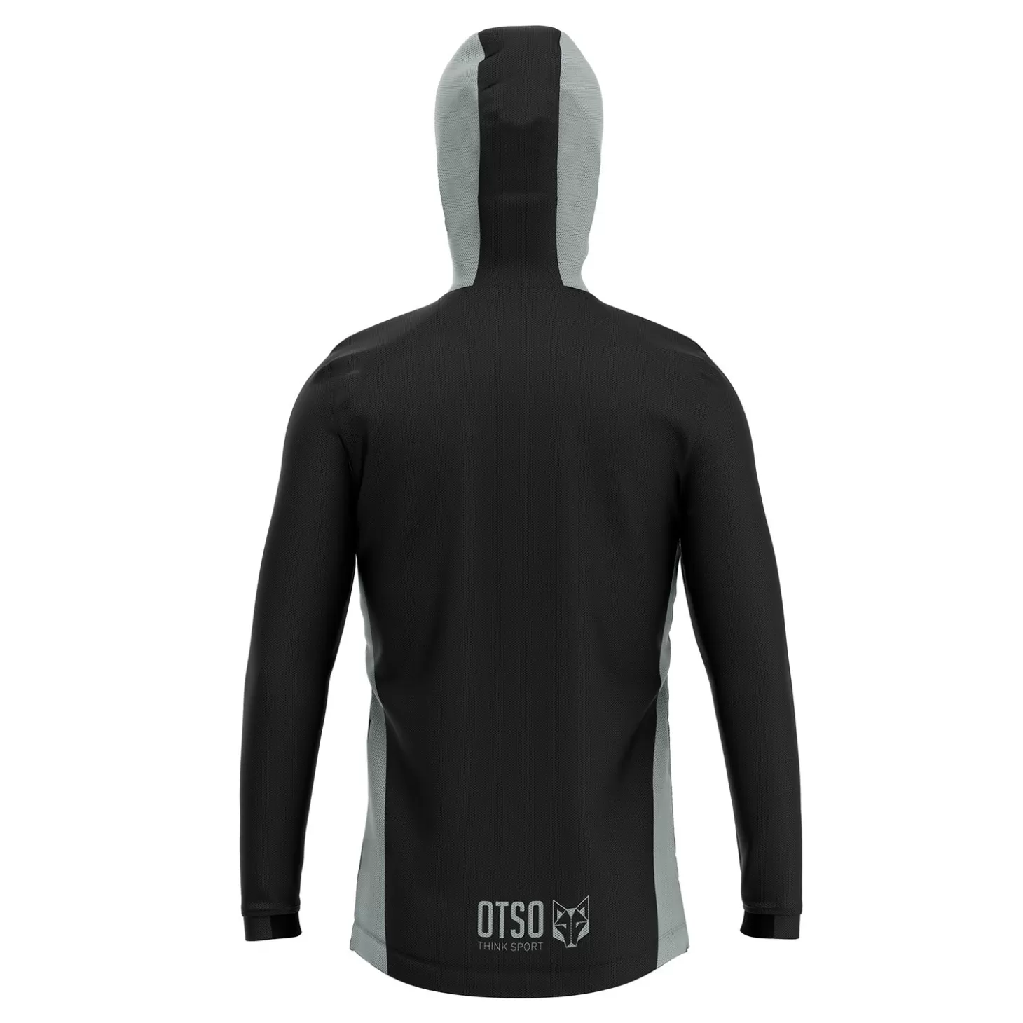 Best Unisex sport hoodie - Black & Grey Chaquetas Segunda Capa