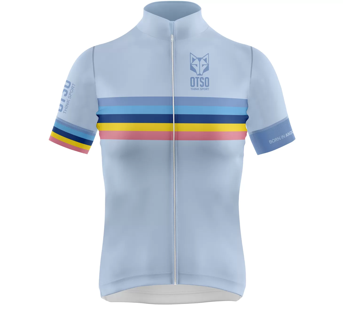 Cheap WOMEN'S SHORT SLEEVE CYCLING JERSEY STRIPES TURQUOISE - Mujer Maillots De Ciclismo Para Mujeres