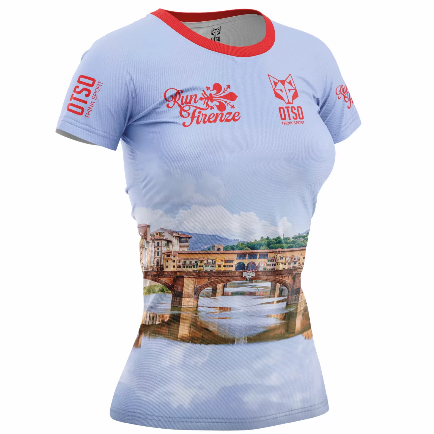 Hot Women's Short Sleeve Shirt Run Barcelona - Mujer Camisetas Manga Corta Mujer