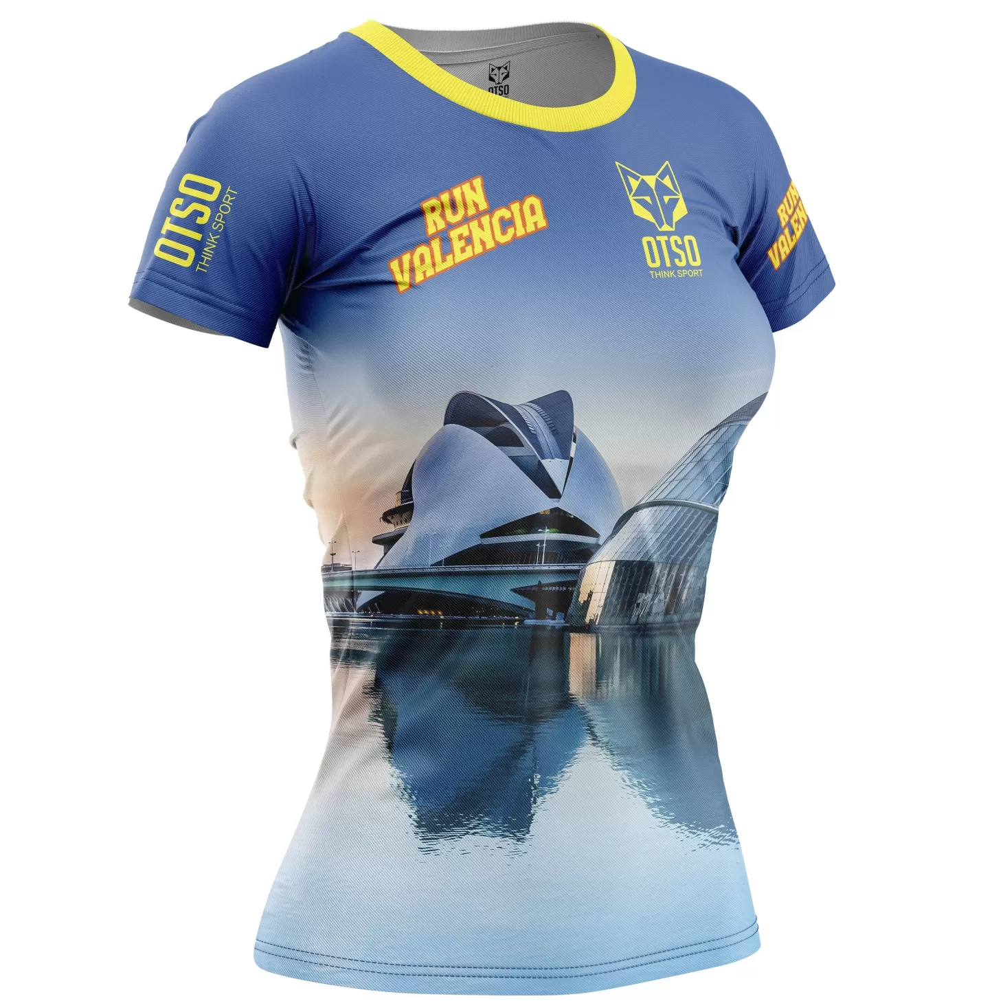 Fashion Women's Short Sleeve Shirt Run Barcelona - Mujer Camisetas Manga Corta Mujer