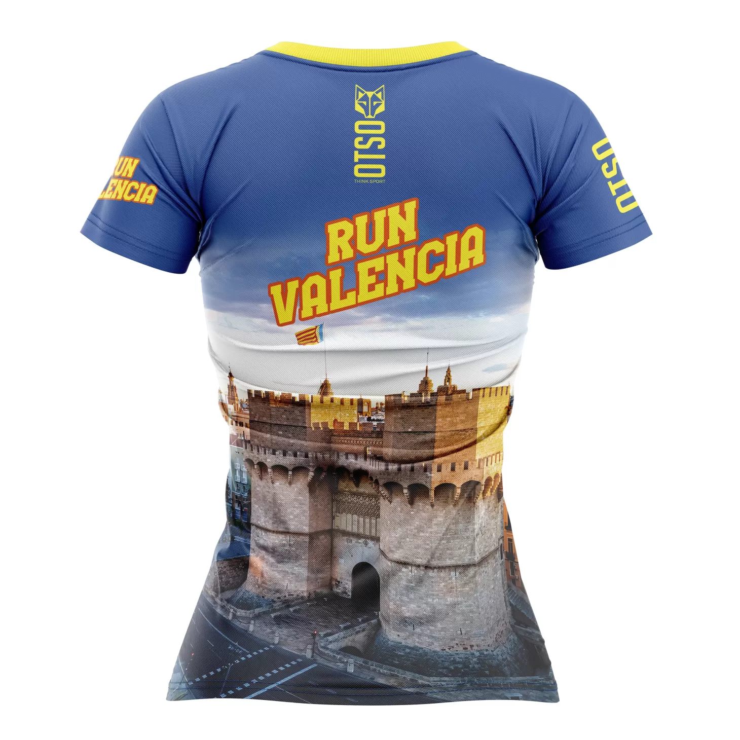 Fashion Women's Short Sleeve Shirt Run Barcelona - Mujer Camisetas Manga Corta Mujer