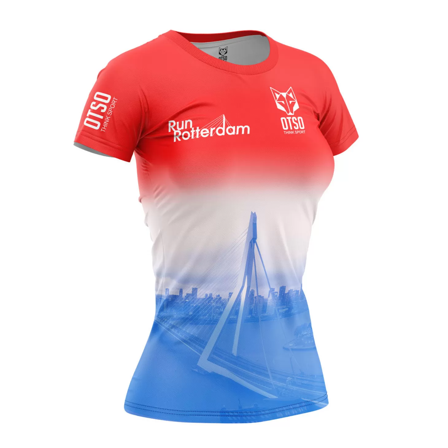 Store Women's Short Sleeve Shirt Run Rotterdam - Mujer Camisetas Manga Corta Mujer